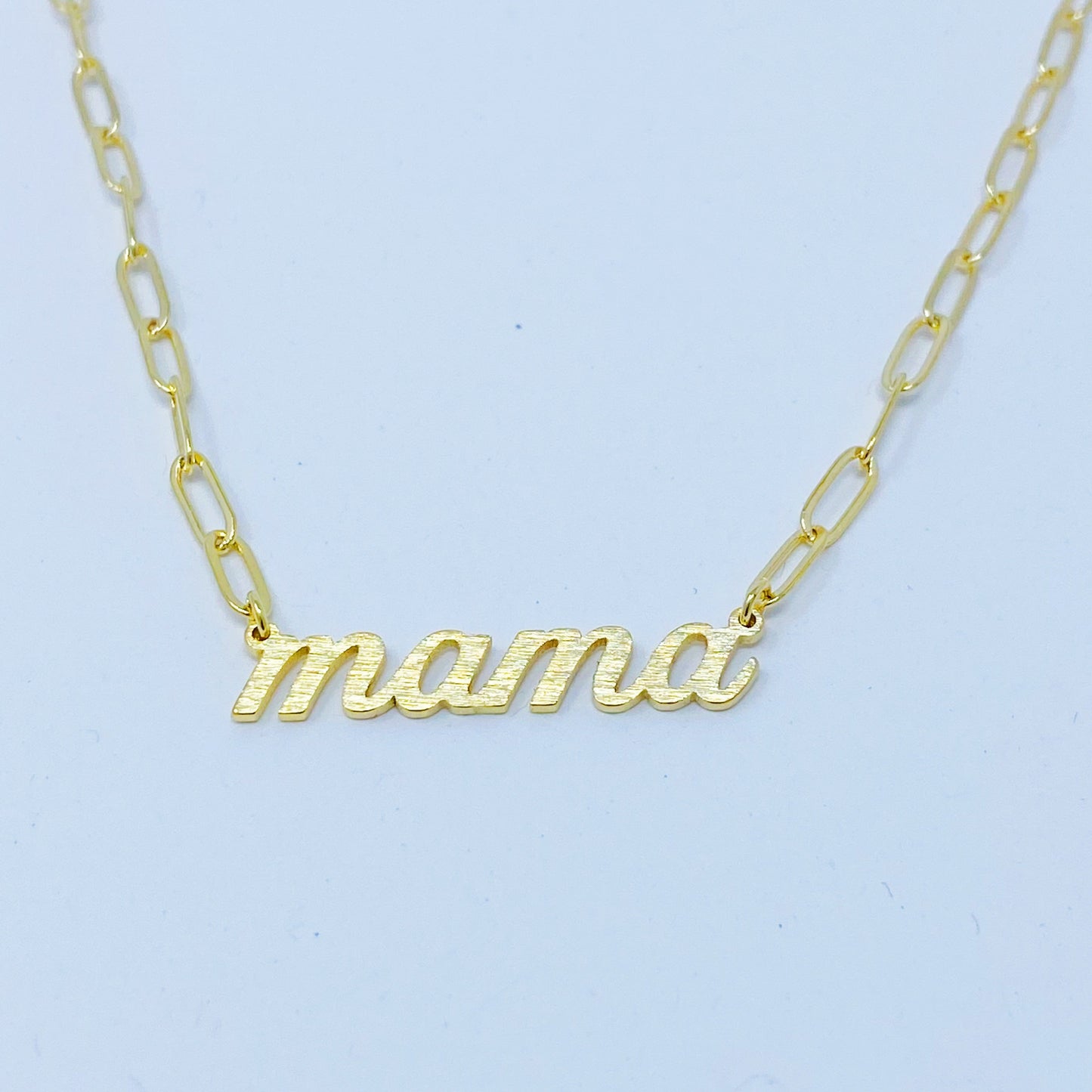 Mama Link Chain Necklace by Ellisonyoung.com