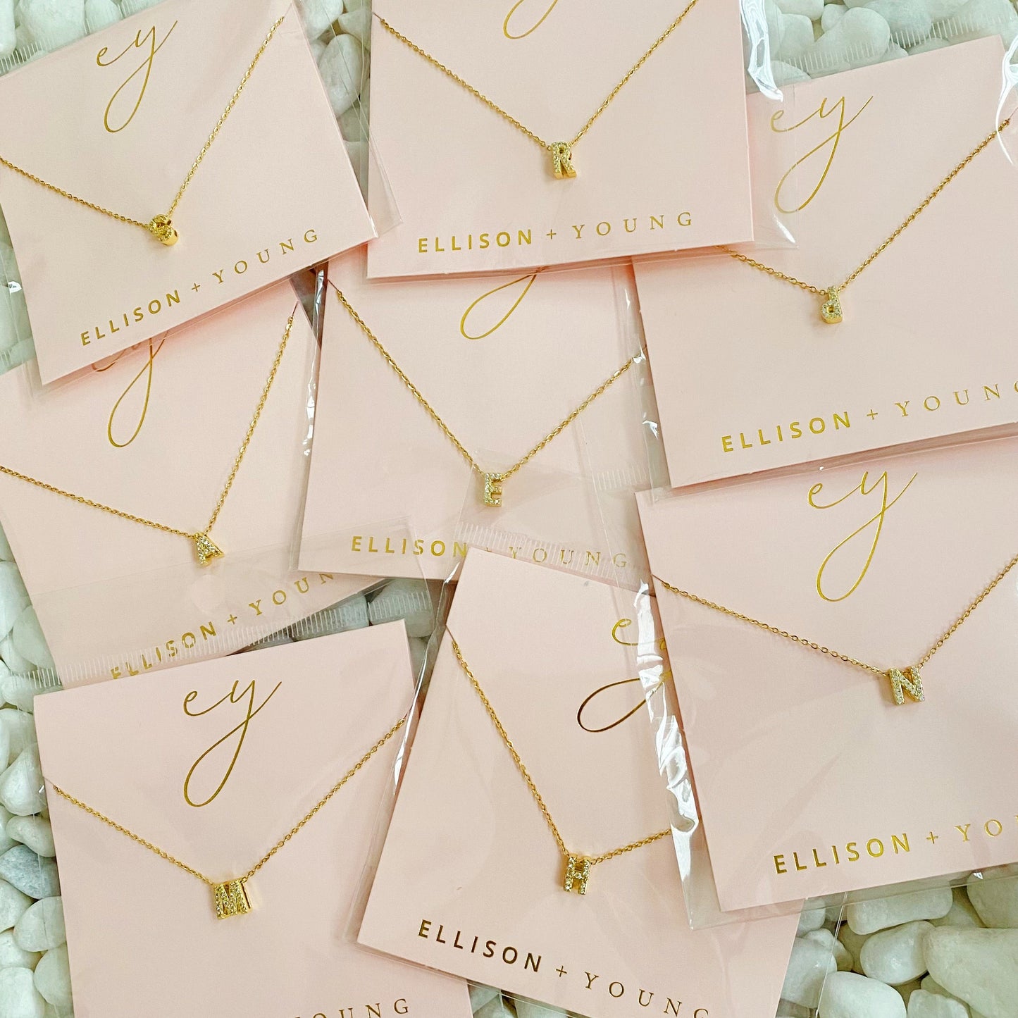 Mini Keepsake Initial Necklace by Ellisonyoung.com