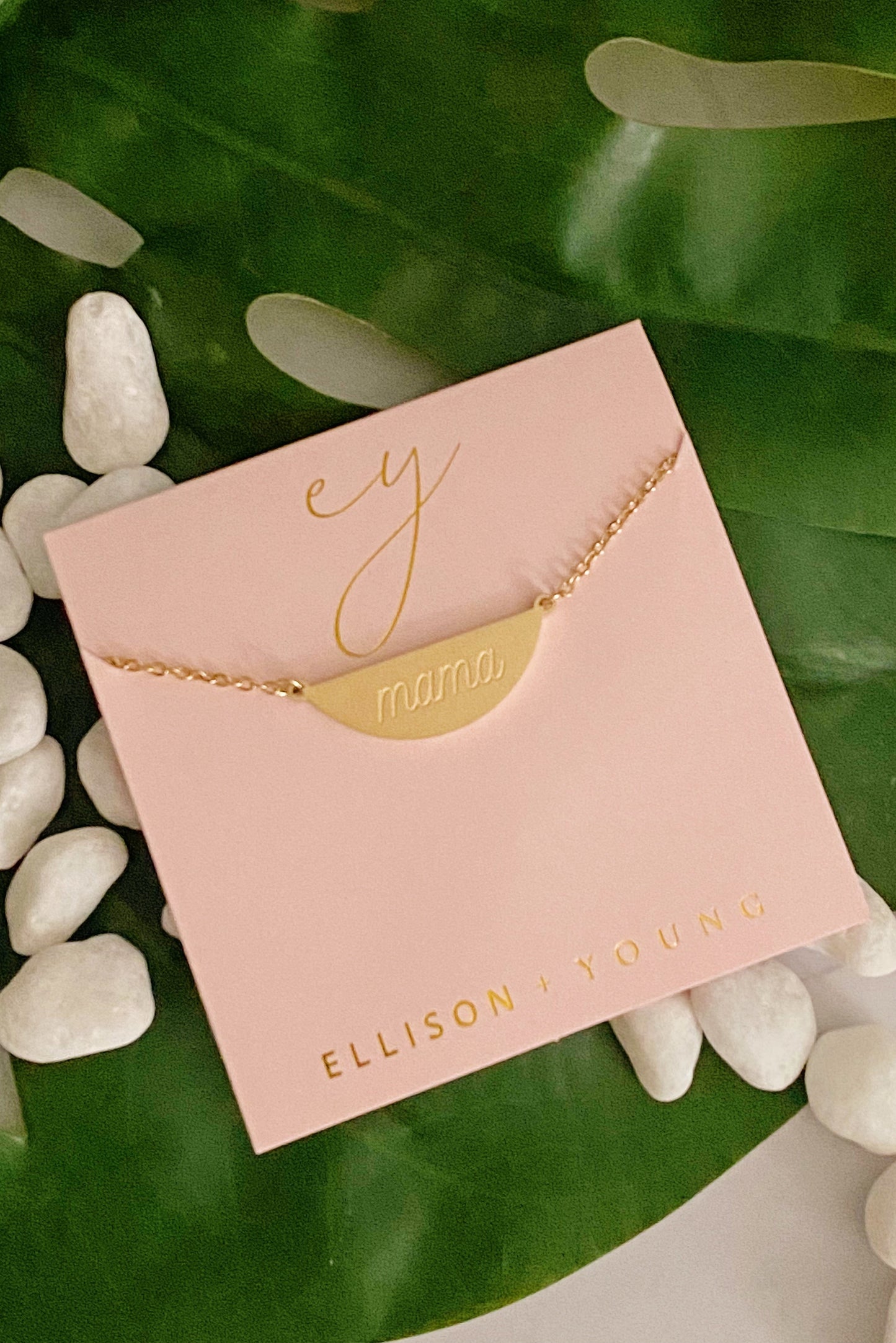 Hamilton Sphere Mama Necklace by Ellisonyoung.com