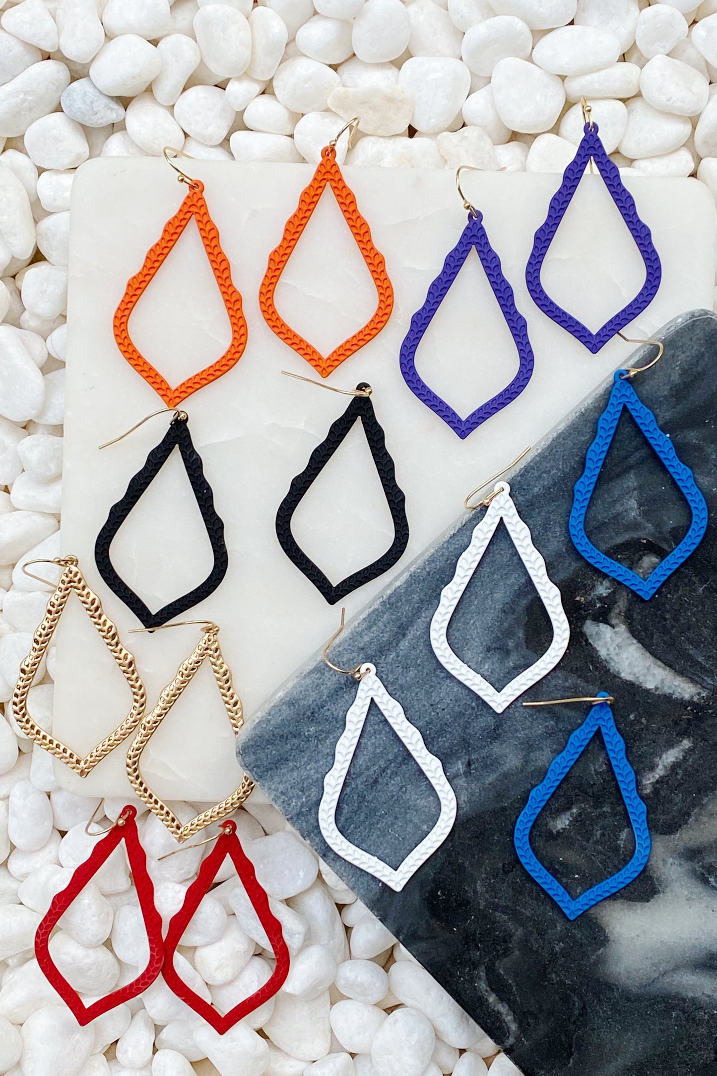 True To The Game Earrings by Ellisonyoung.com
