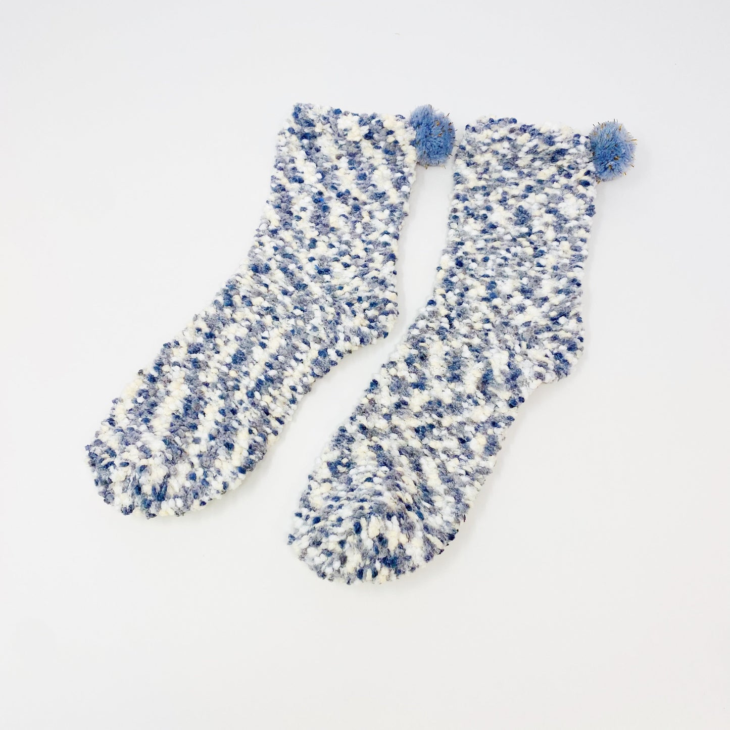 Fuzzy Pom Confetti Socks by Ellisonyoung.com