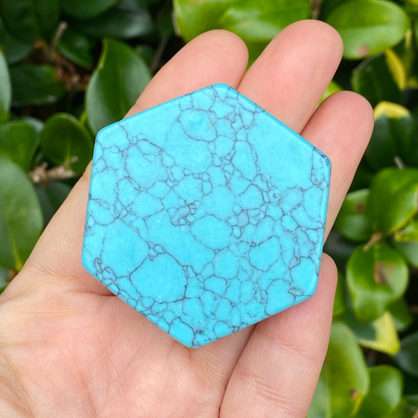 Hexagon Natural Stone Device Grip by Ellisonyoung.com