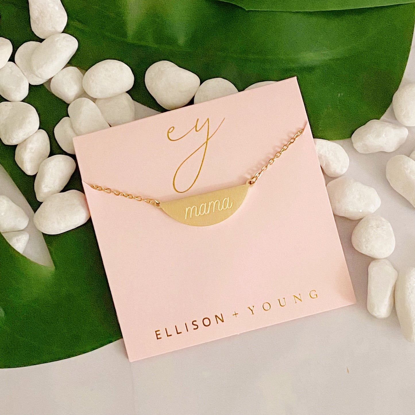 Hamilton Sphere Mama Necklace by Ellisonyoung.com