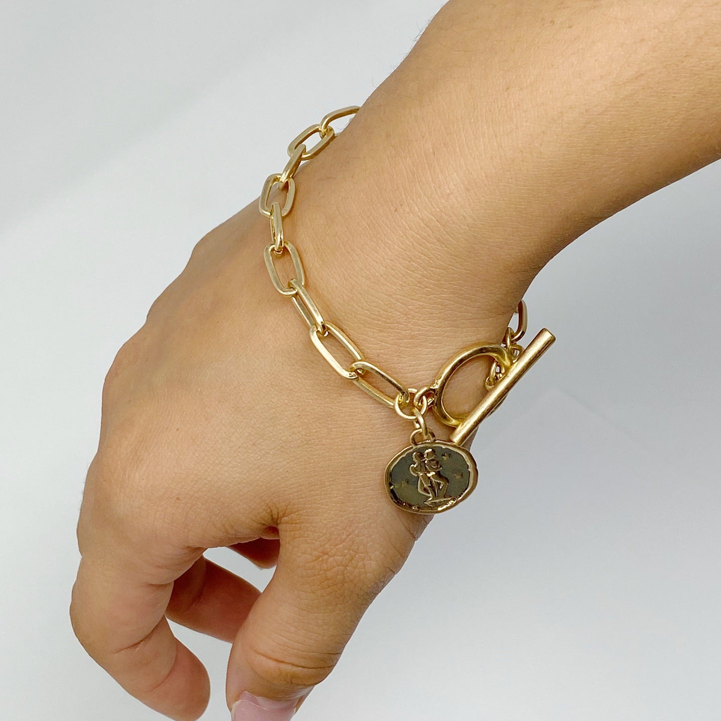 Zodiac Charm Chain Bracelet by Ellisonyoung.com