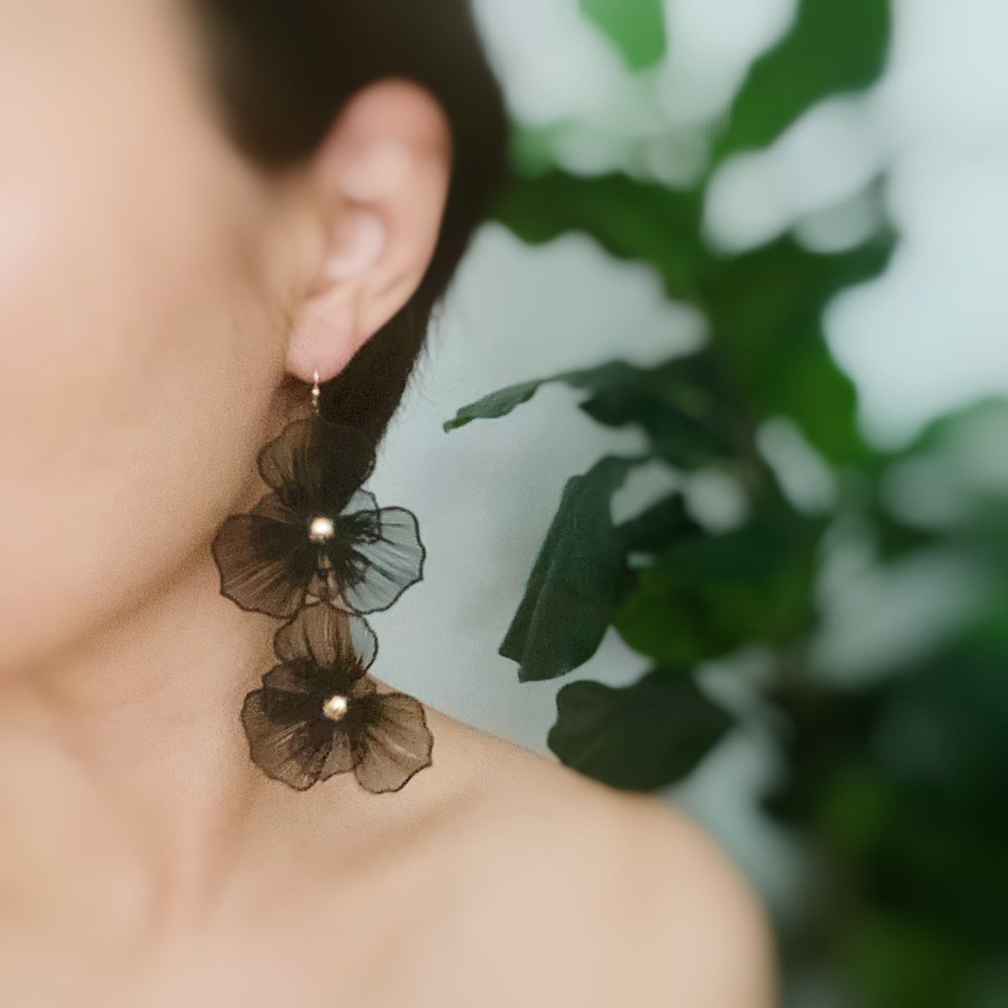 Royal Garden Double Bloom Earrings by Ellisonyoung.com