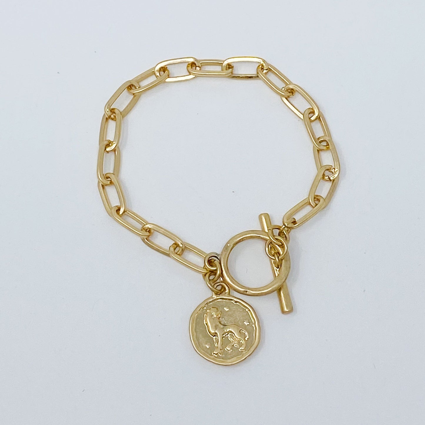 Zodiac Charm Chain Bracelet by Ellisonyoung.com
