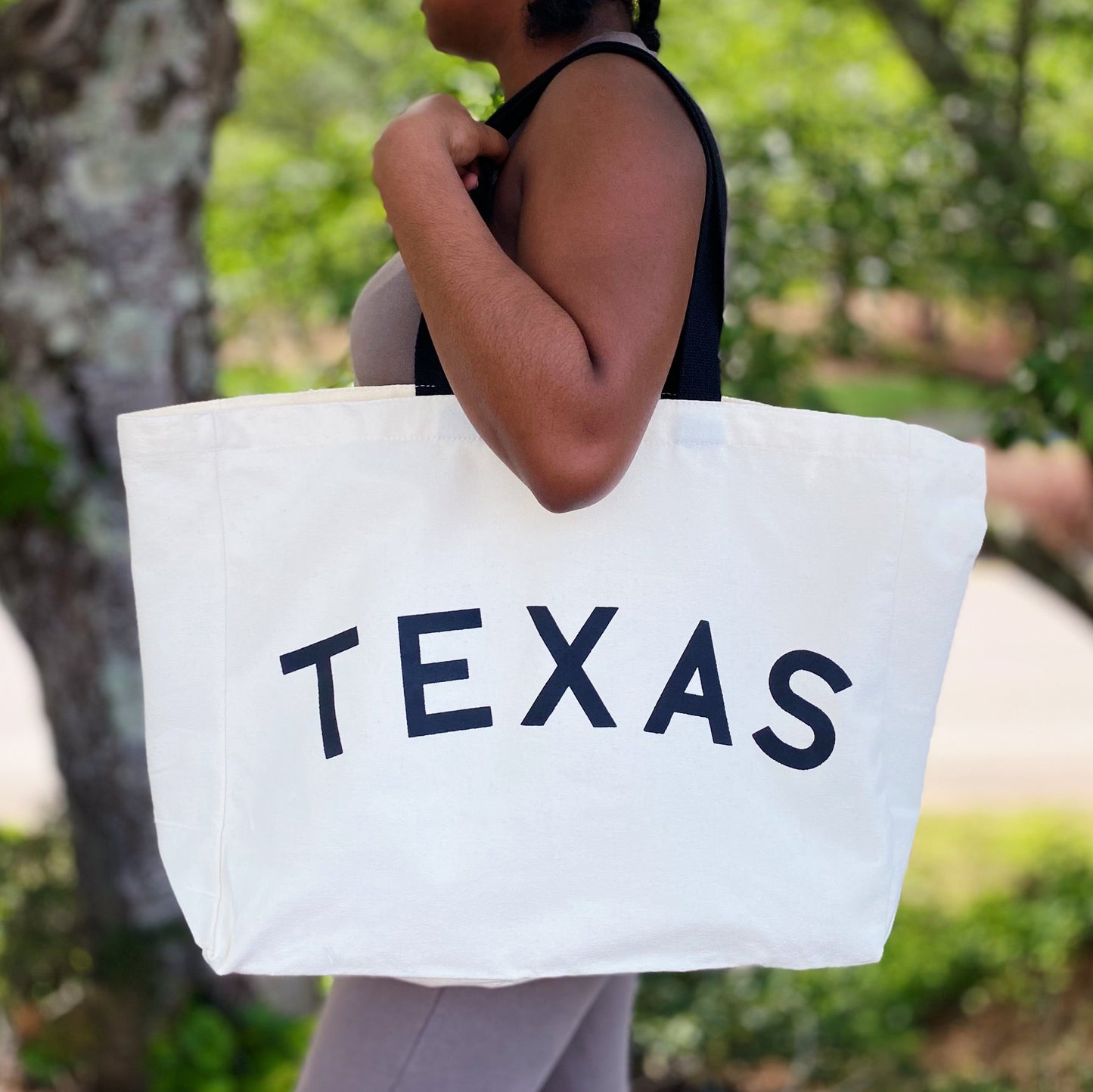 The State On My Mind Canvas Tote by Ellisonyoung.com