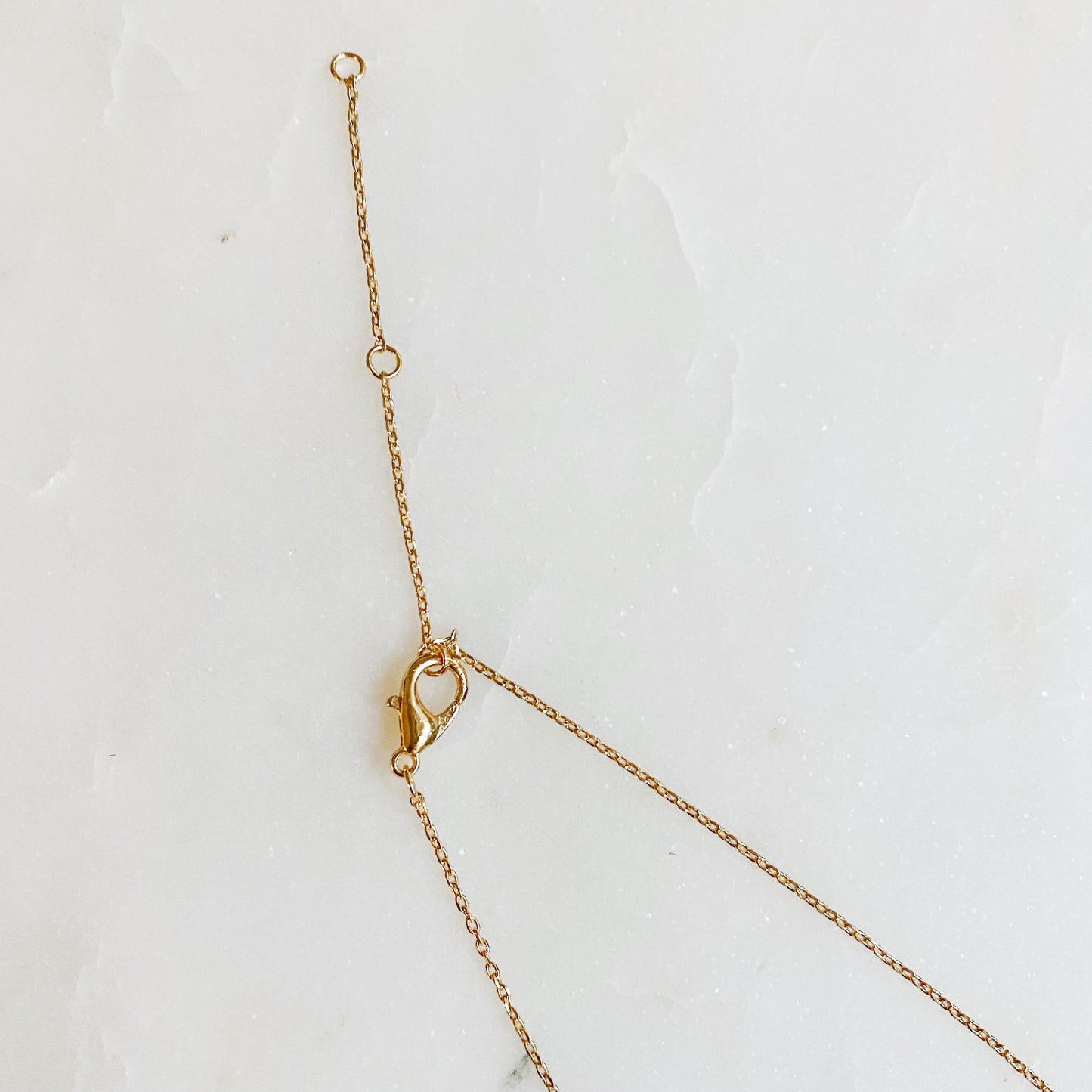 Golden Champagne Pendant Necklace by Ellisonyoung.com
