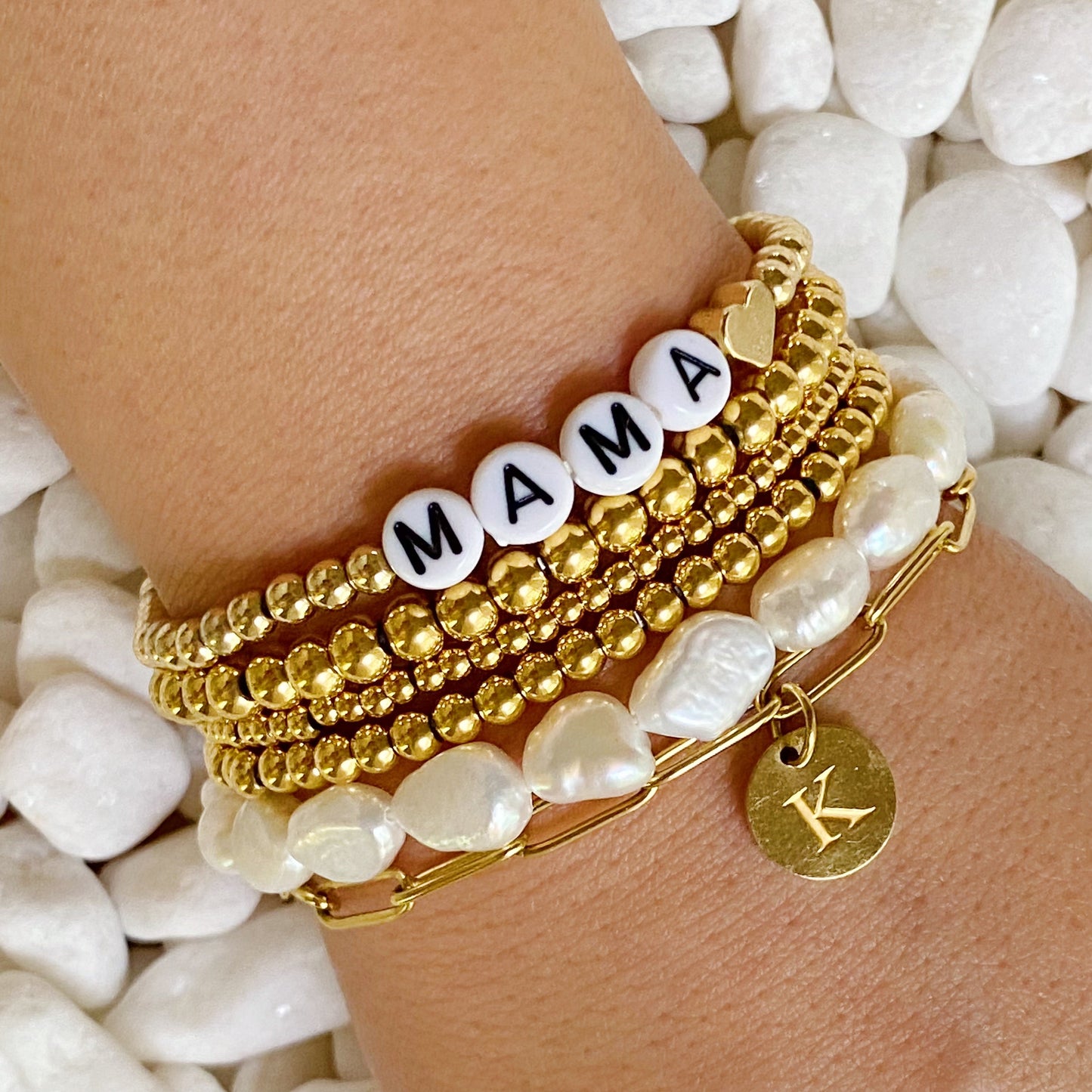Keep It Forever Stretch Bracelet Set by Ellisonyoung.com