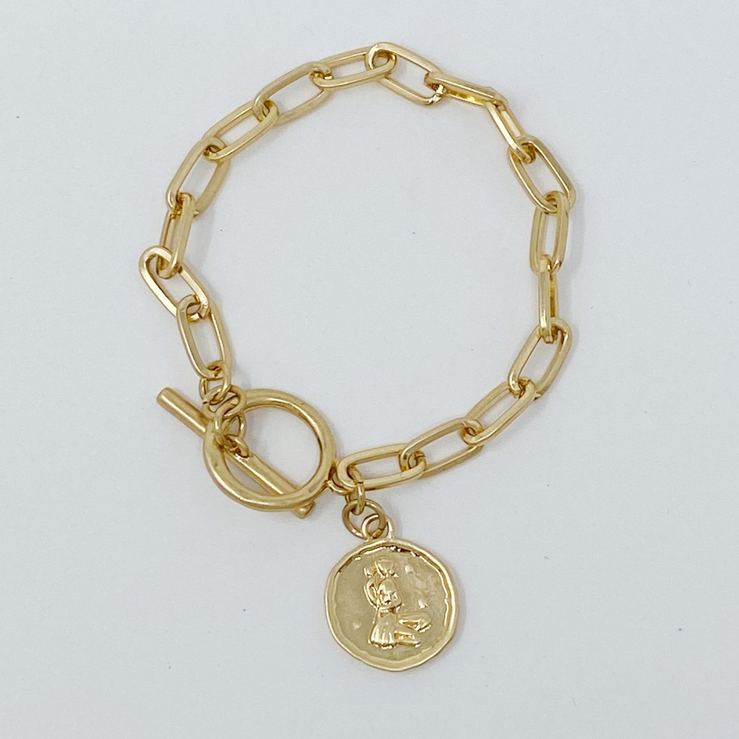 Zodiac Charm Chain Bracelet by Ellisonyoung.com