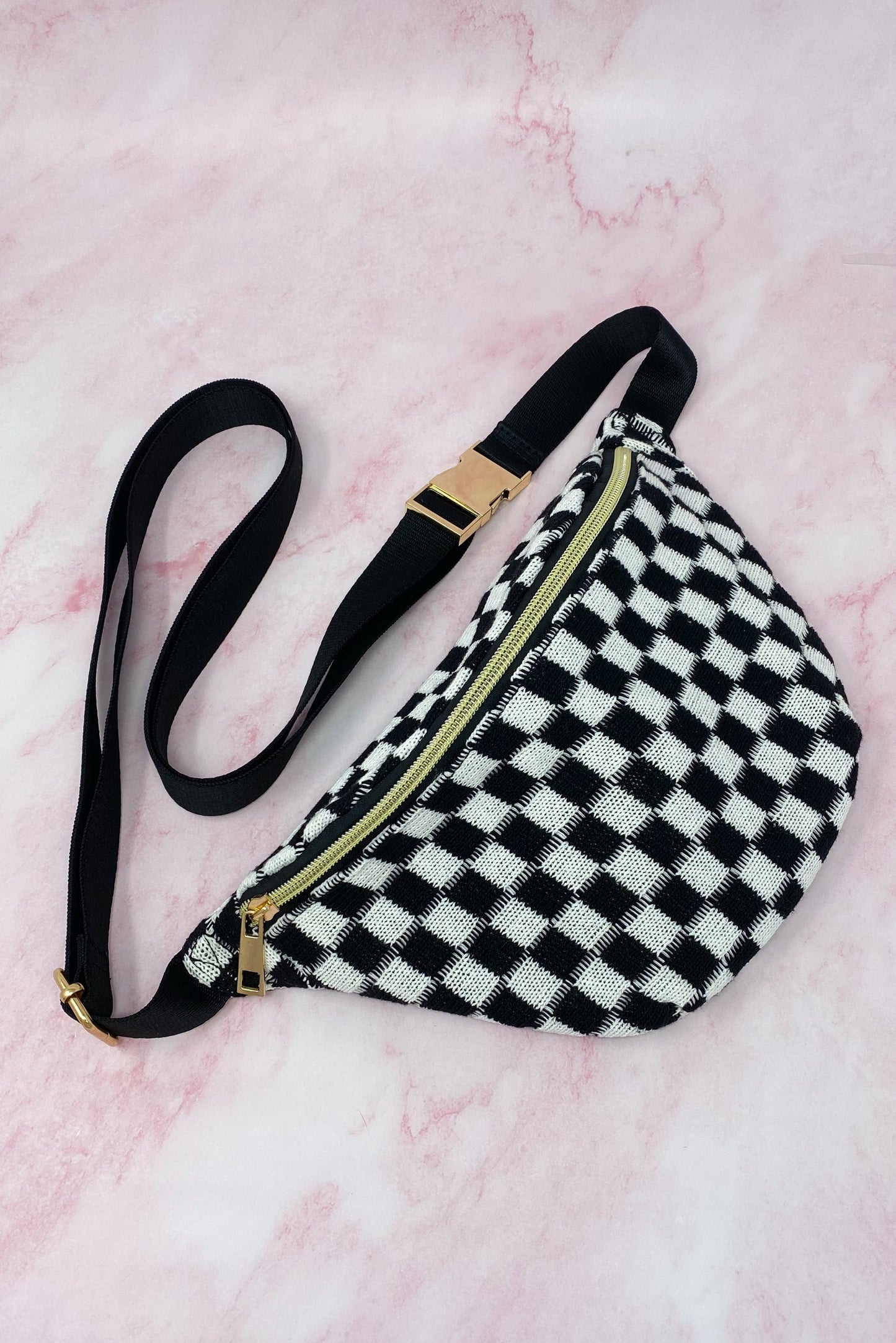 Check Yourself Belt Sling Bag by Ellisonyoung.com