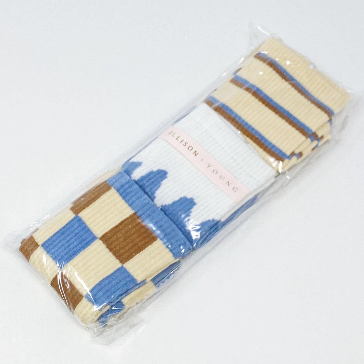 Trendy Pattern Trio Socks Set by Ellisonyoung.com