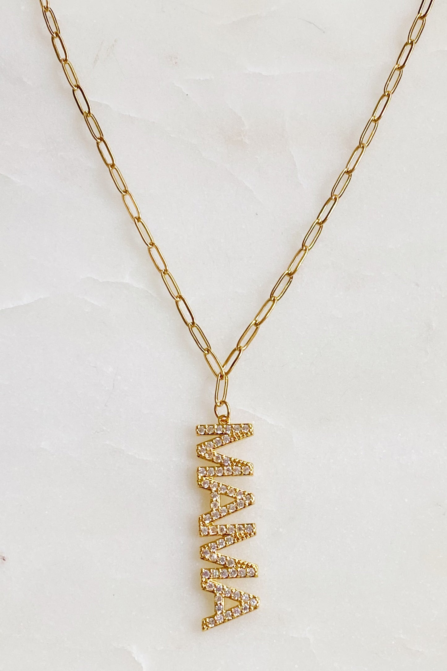 Mama Drop Pendant Necklace by Ellisonyoung.com