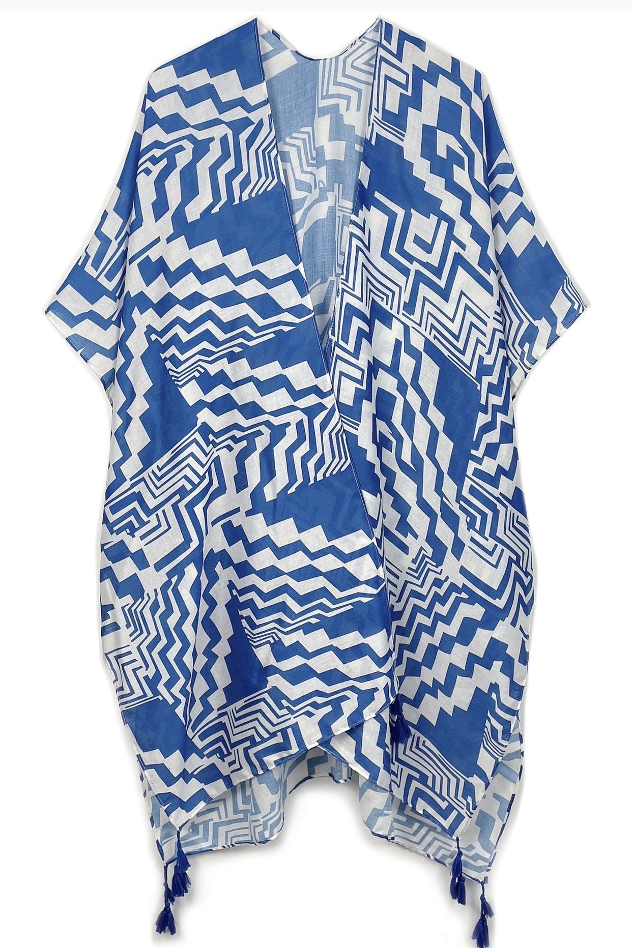 Geometric Art Kimono by Ellisonyoung.com