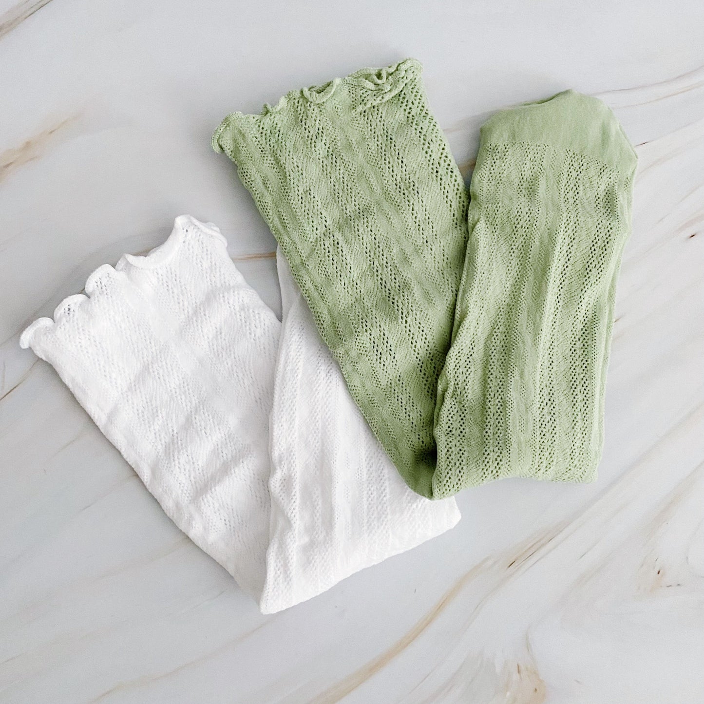 Slouch Crochet Lace Socks Set Of 2 by Ellisonyoung.com