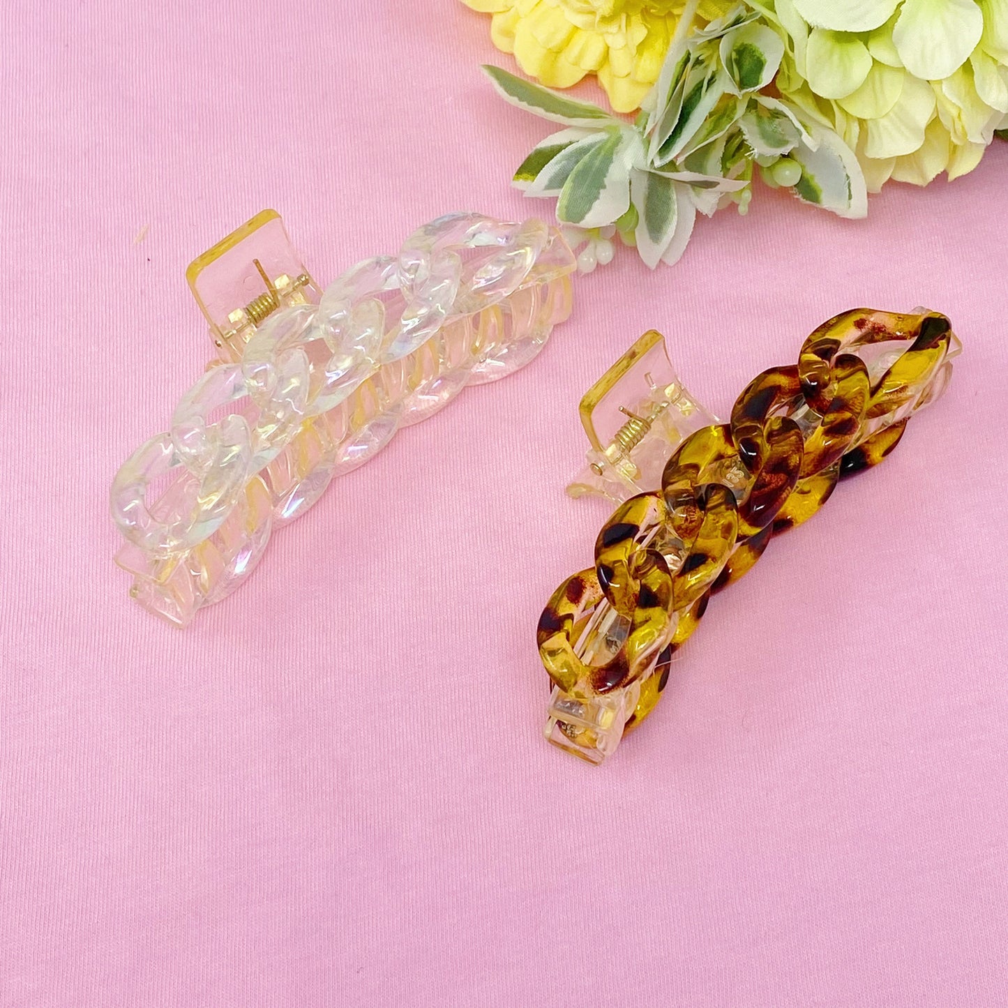 Resin Link Hair Claw by Ellisonyoung.com