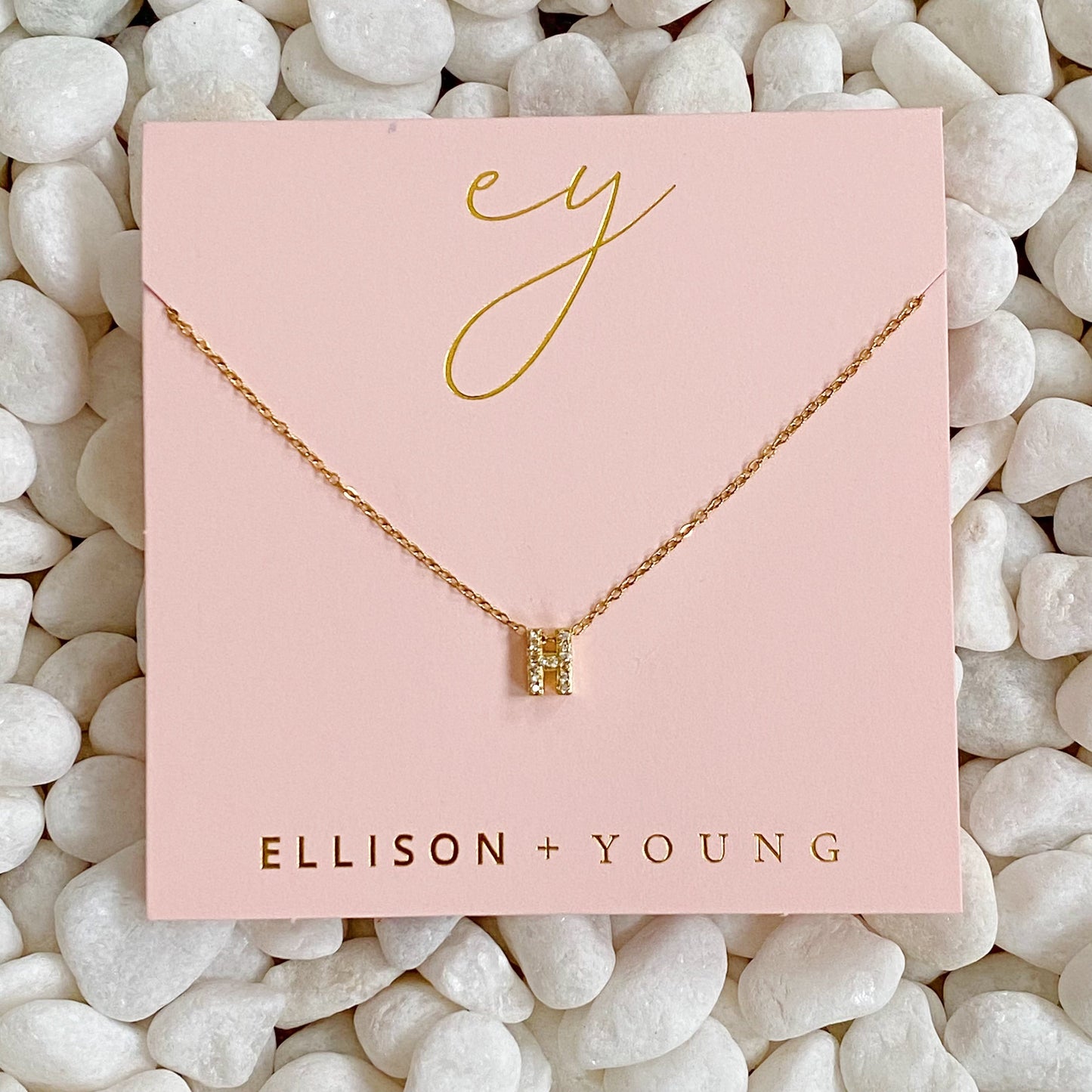 Mini Keepsake Initial Necklace by Ellisonyoung.com