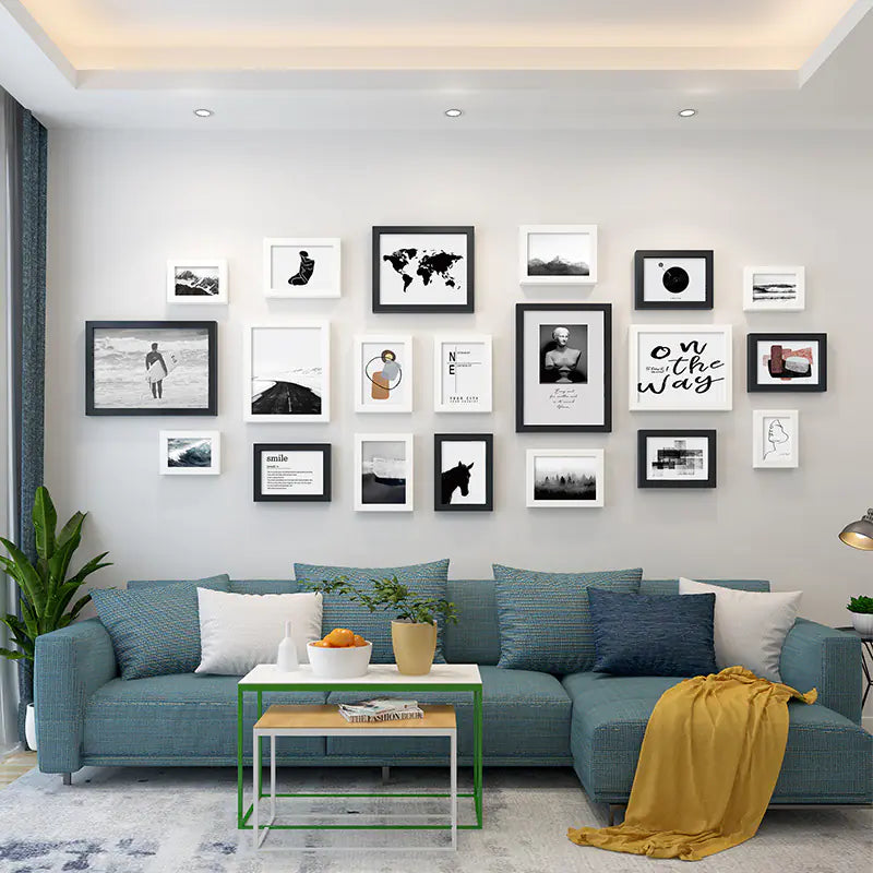 Nordic Style Wooden Photo Frame Wall Decor for Home