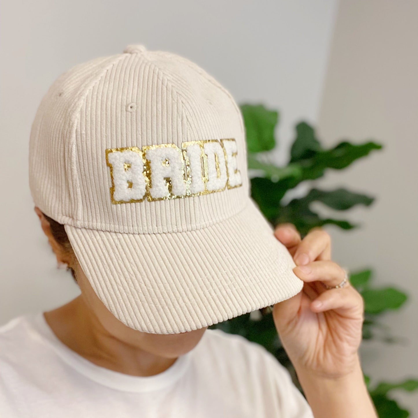 Bride Corduroy Ball Cap by Ellisonyoung.com