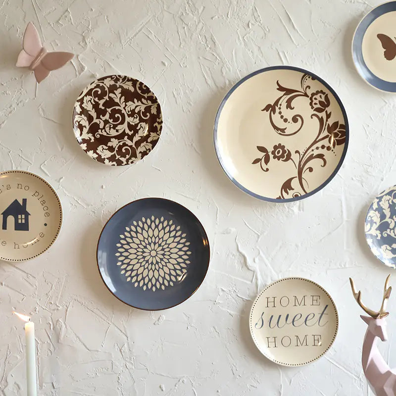 Ceramic Wall Decor Plates for Home Decor