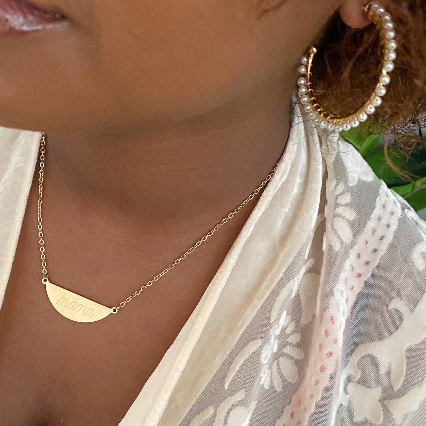 Hamilton Sphere Mama Necklace by Ellisonyoung.com