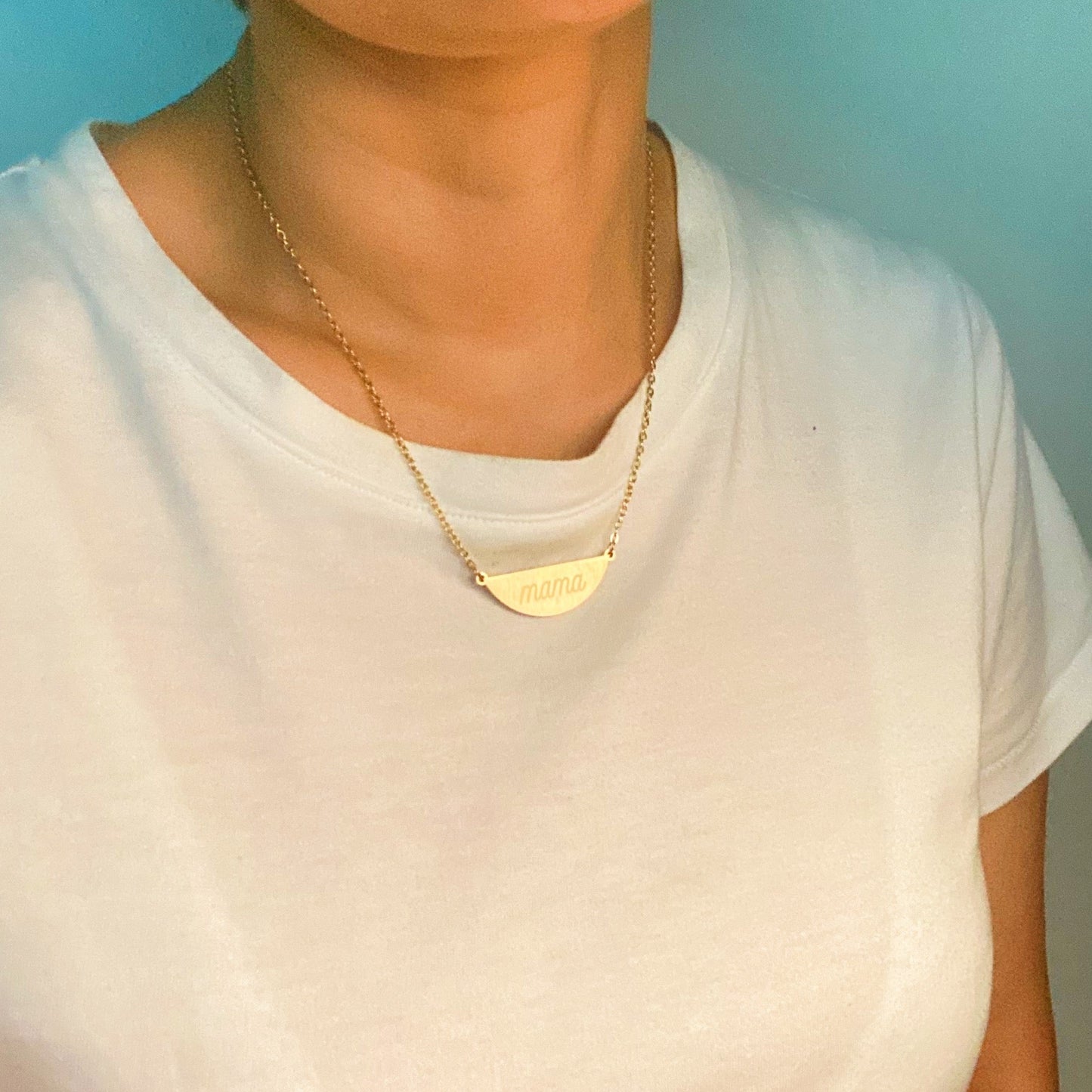 Hamilton Sphere Mama Necklace by Ellisonyoung.com