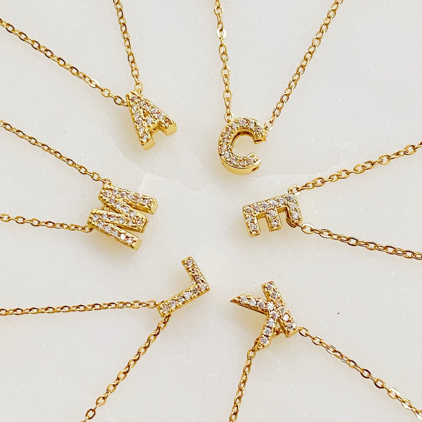 Mini Keepsake Initial Necklace by Ellisonyoung.com
