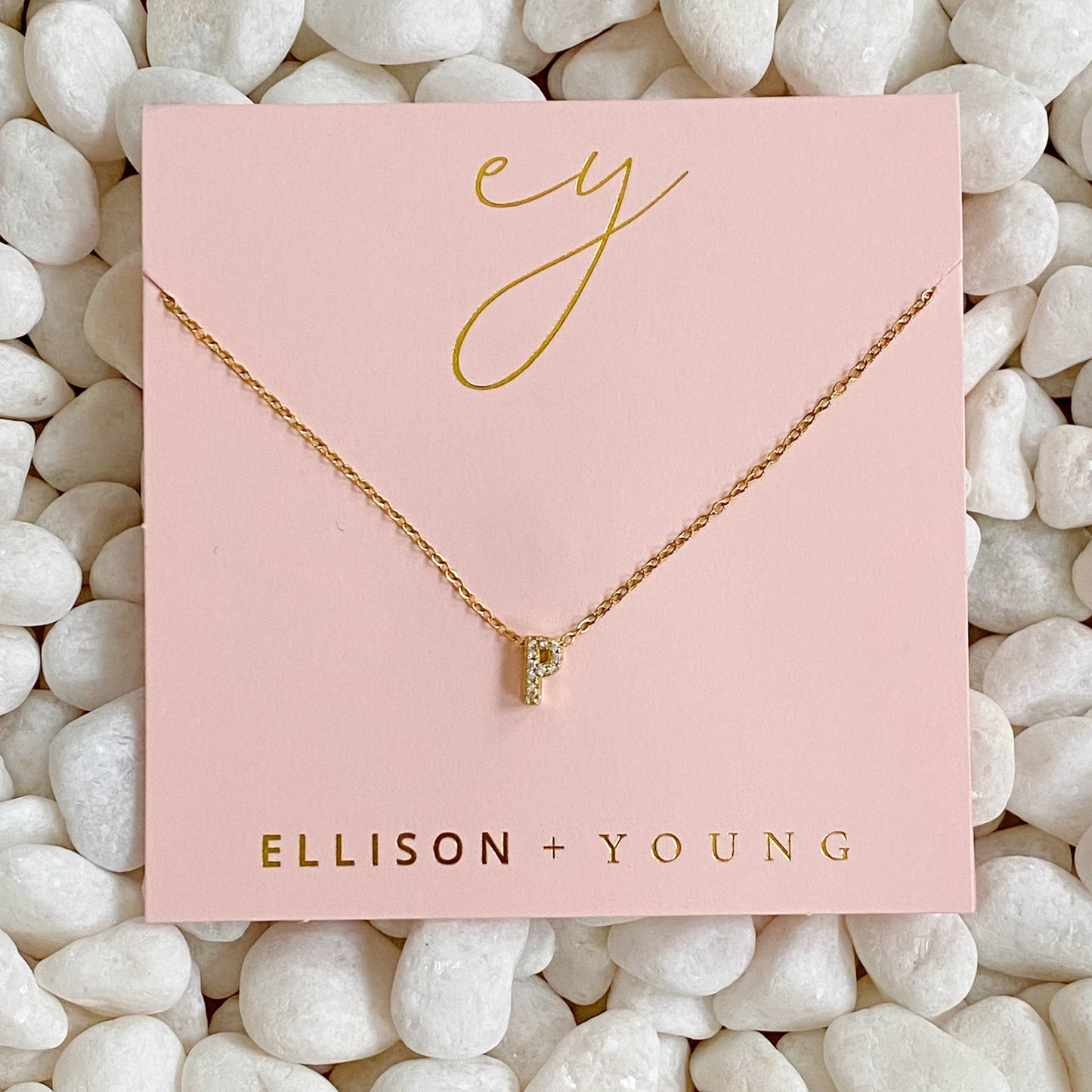 Mini Keepsake Initial Necklace by Ellisonyoung.com