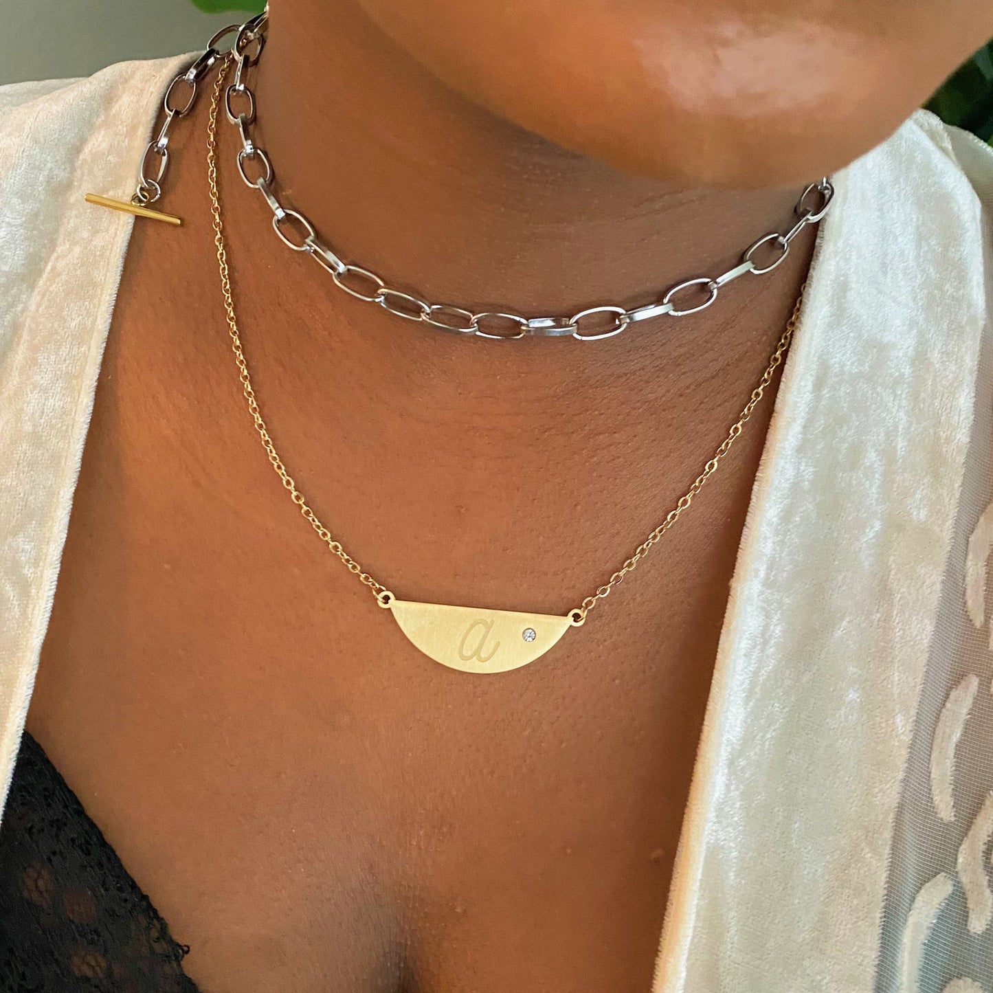 Do It All Link Chain Necklace by Ellisonyoung.com