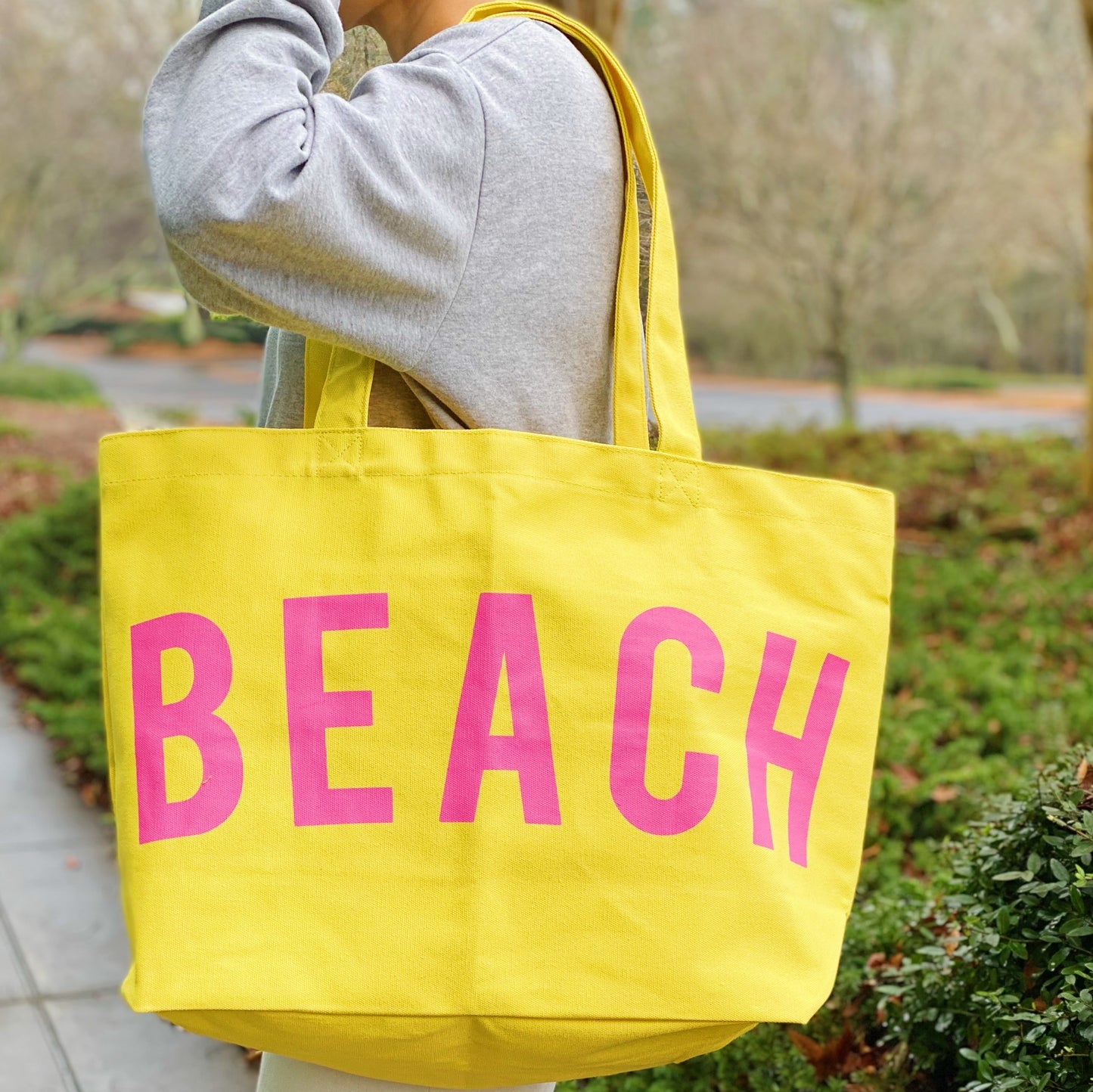 Well Made Beach Canvas Tote by Ellisonyoung.com
