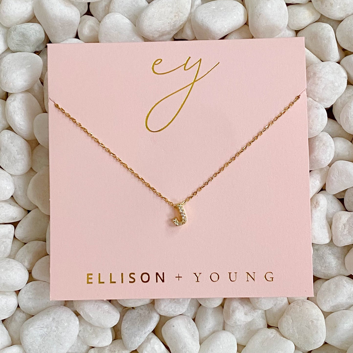Mini Keepsake Initial Necklace by Ellisonyoung.com
