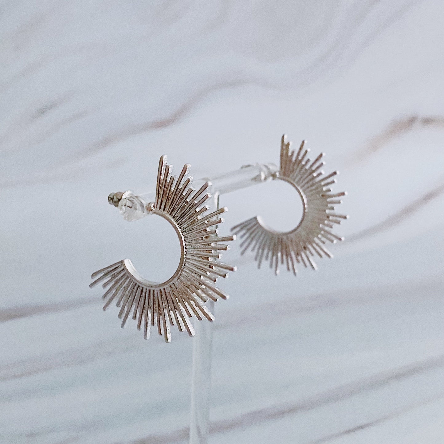 Pharaoh Half Hoop Earrings by Ellisonyoung.com