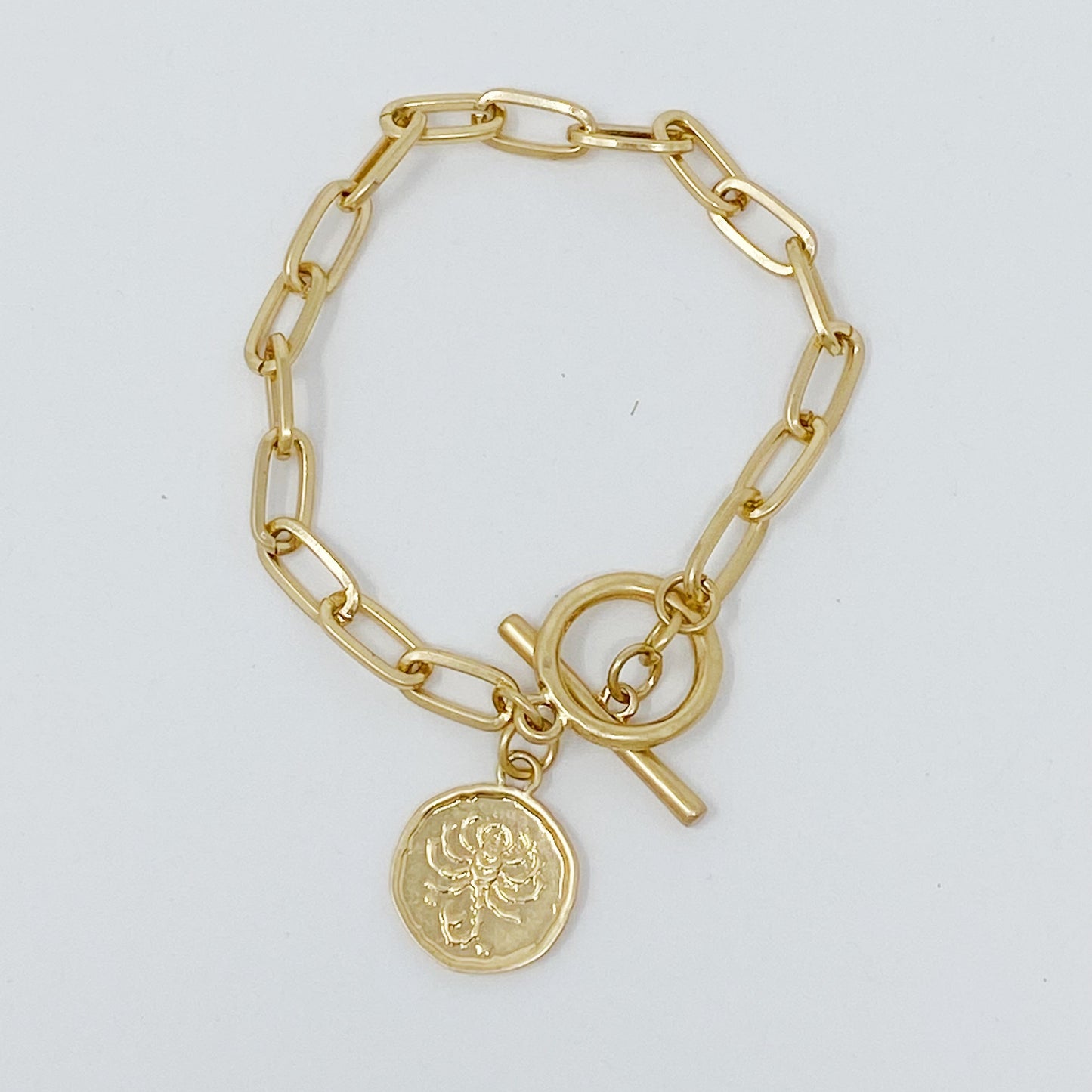 Zodiac Charm Chain Bracelet by Ellisonyoung.com
