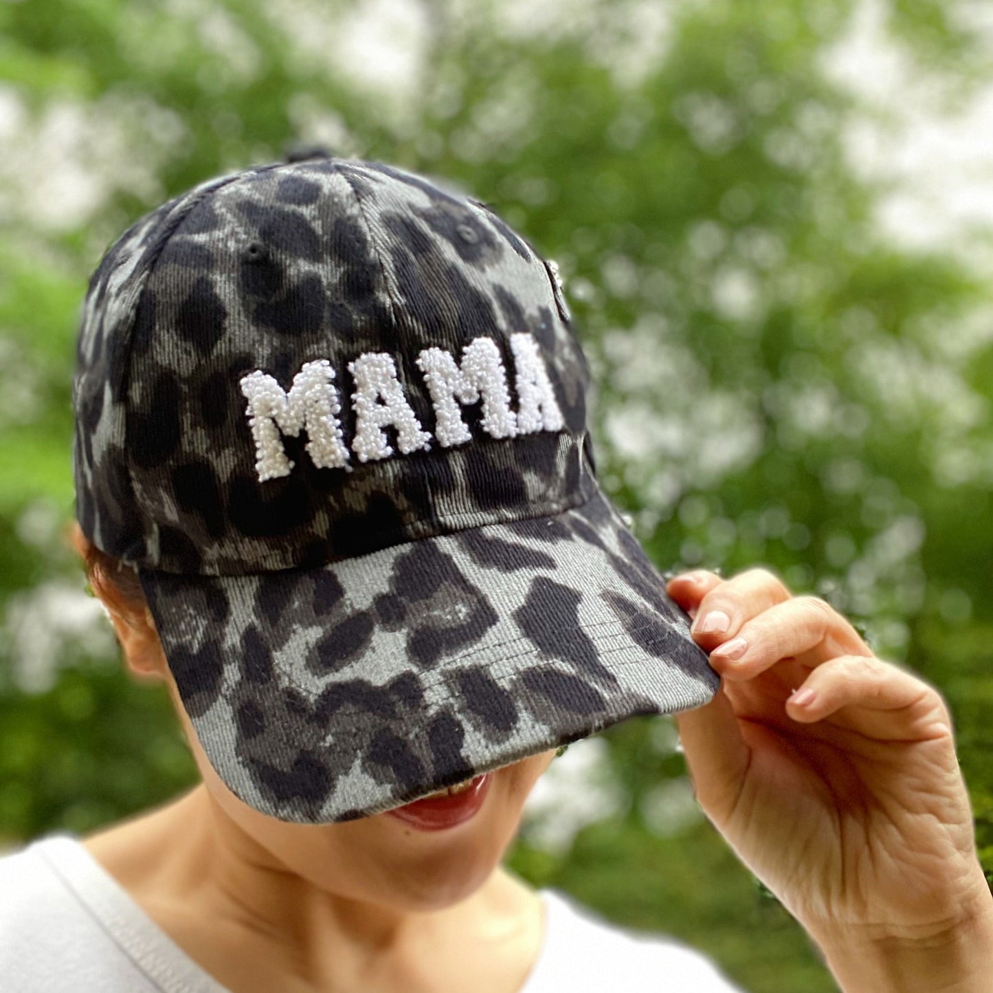 Wild Mama Corduroy Ball Cap by Ellisonyoung.com