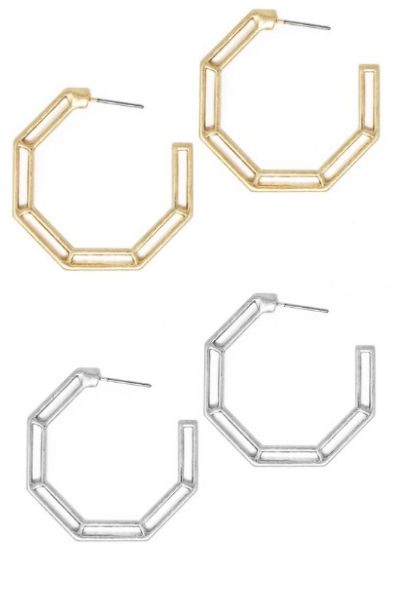 Forever Linked Hoop Earrings by Ellisonyoung.com
