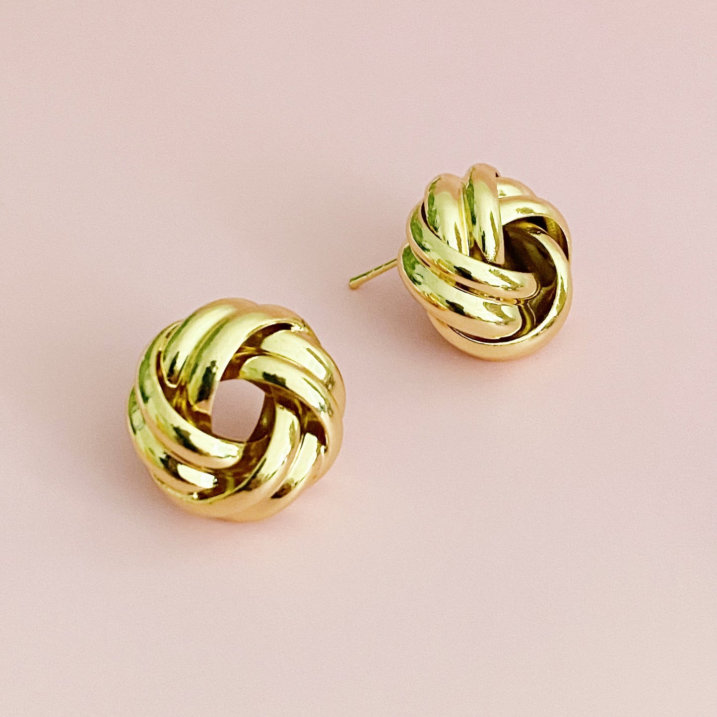 Knotted Elegance Earrings by Ellisonyoung.com