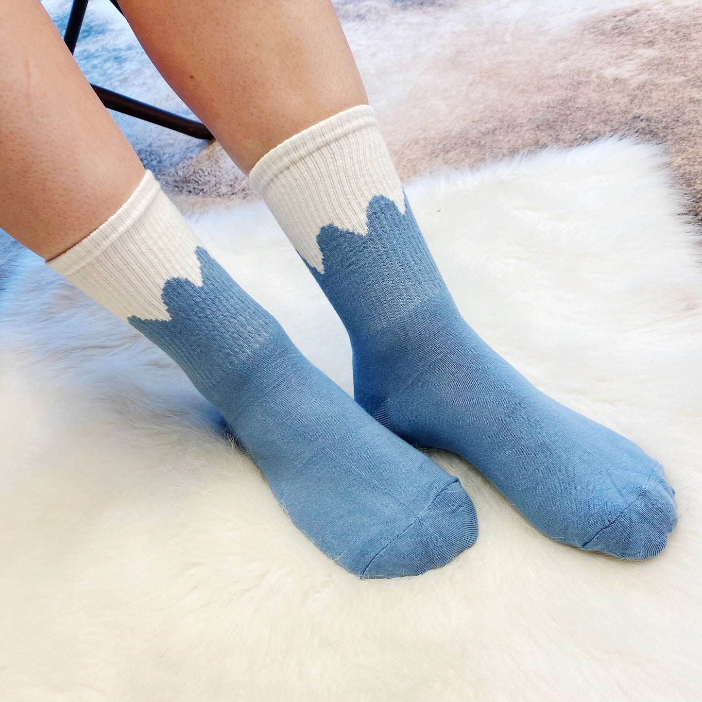 Trendy Pattern Trio Socks Set by Ellisonyoung.com