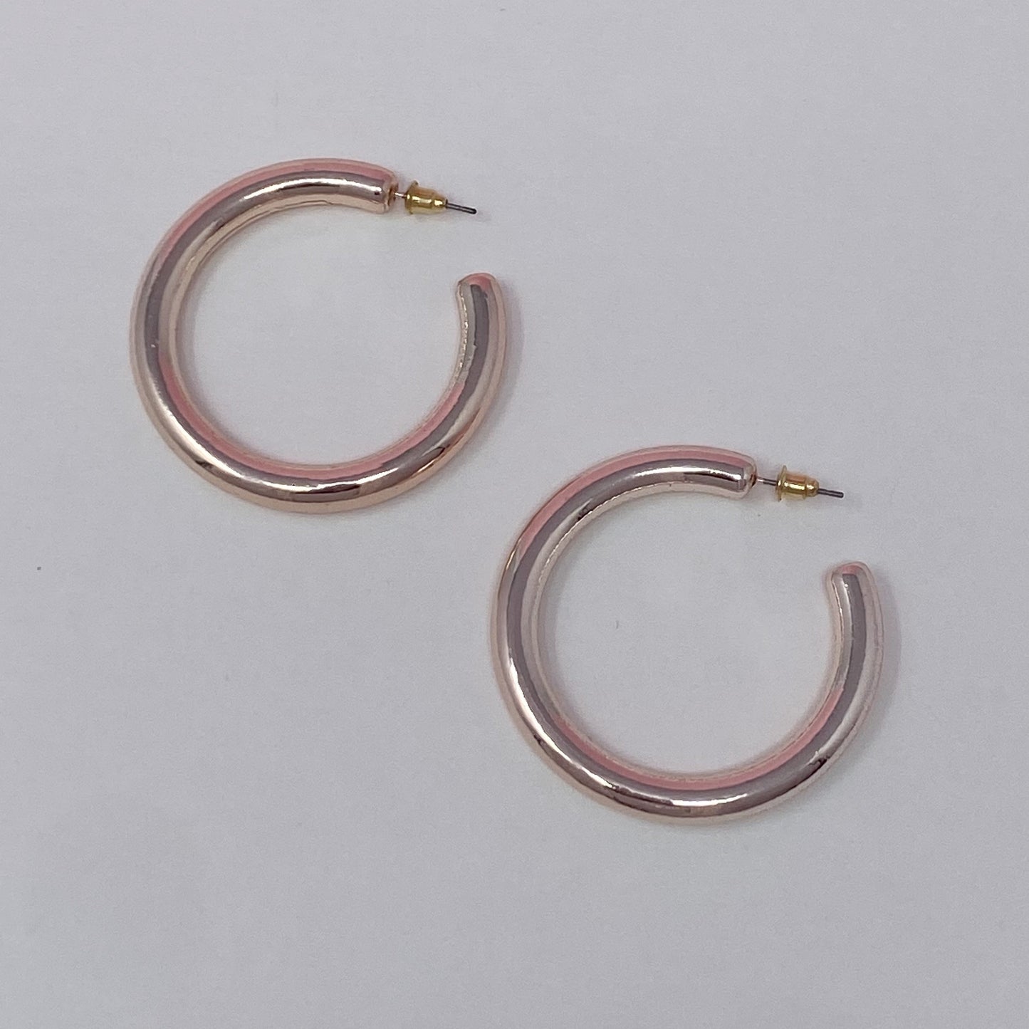 Colored Tube Hoop Earrings by Ellisonyoung.com