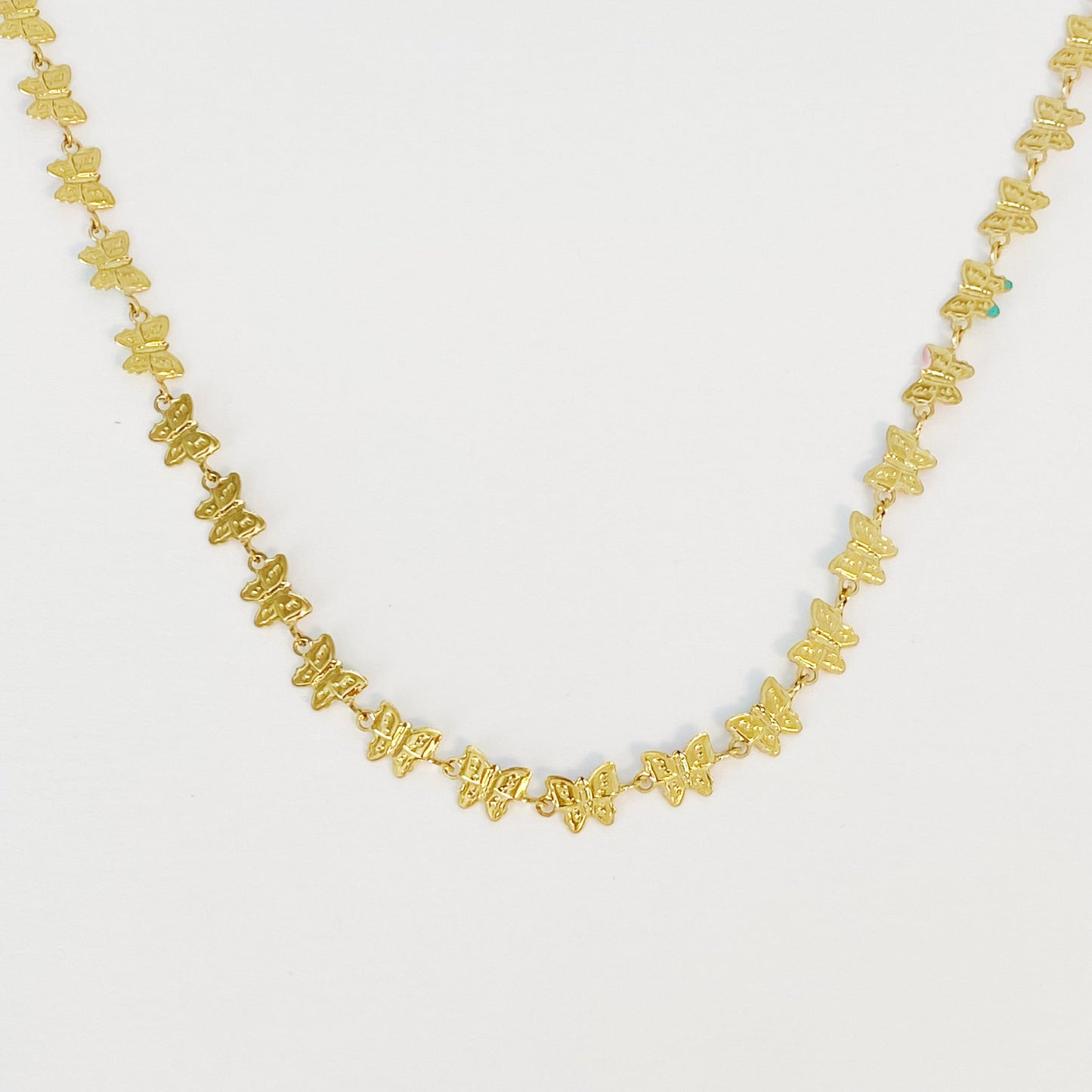Linked Butterflies Necklace by Ellisonyoung.com