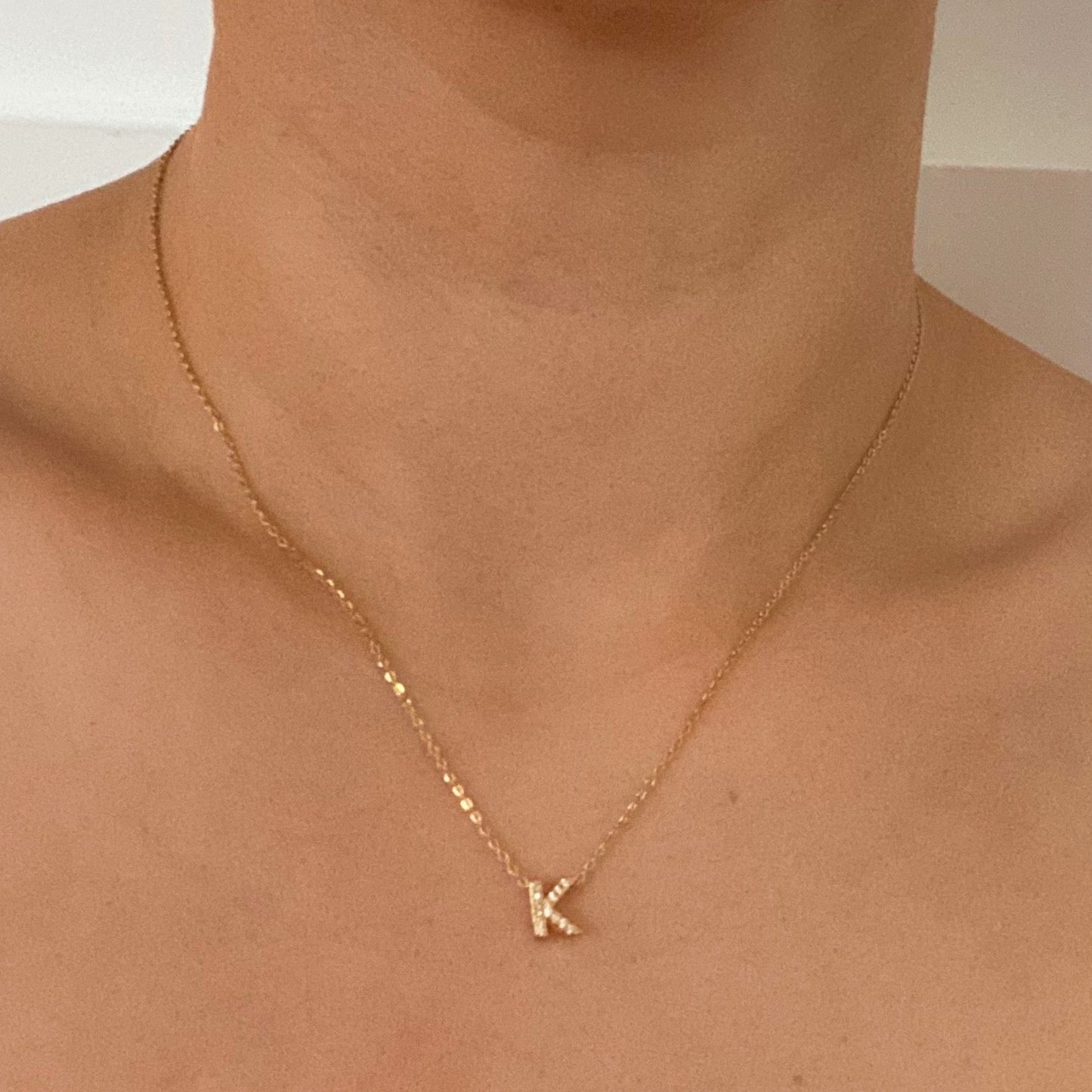 Mini Keepsake Initial Necklace by Ellisonyoung.com