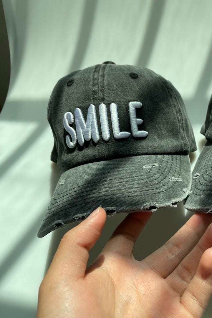 Smile Ball Cap by Ellisonyoung.com
