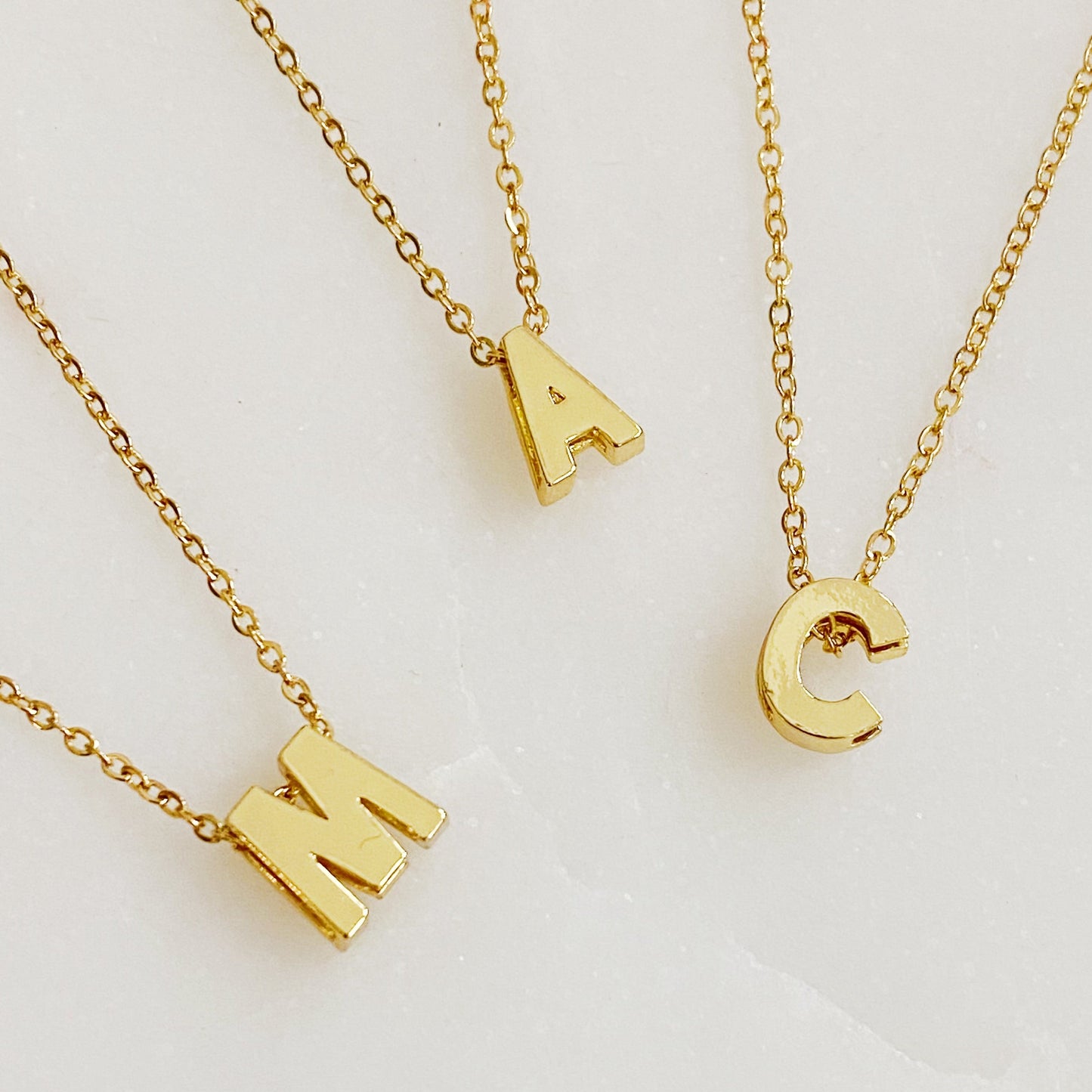 Mini Keepsake Initial Necklace by Ellisonyoung.com