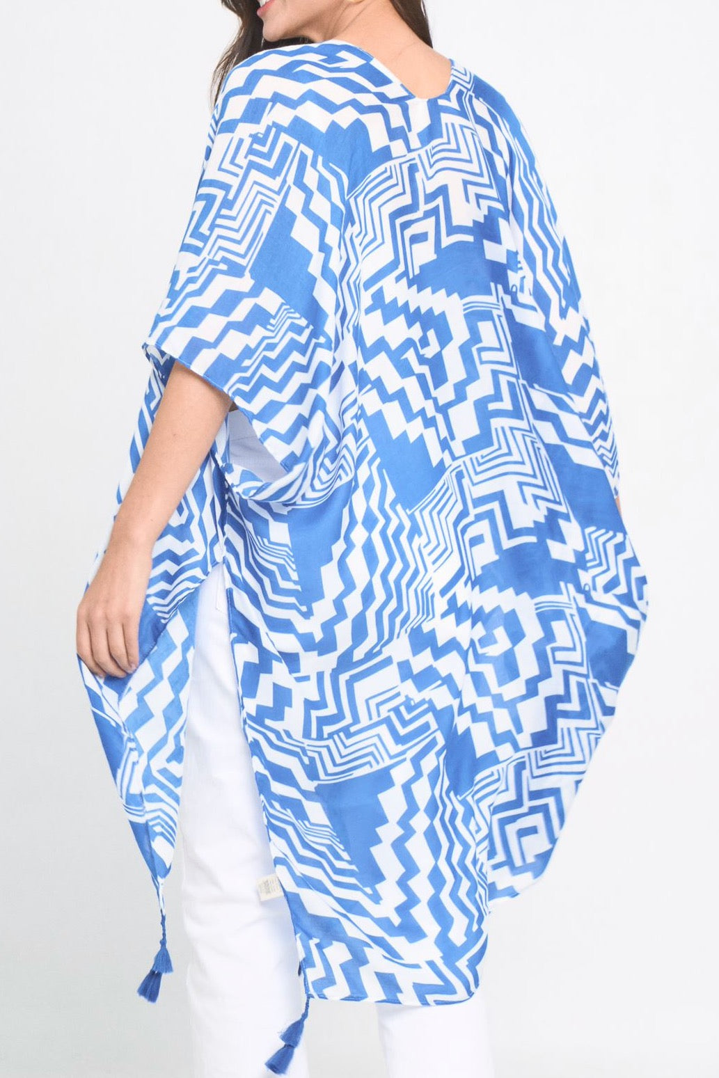Geometric Art Kimono by Ellisonyoung.com