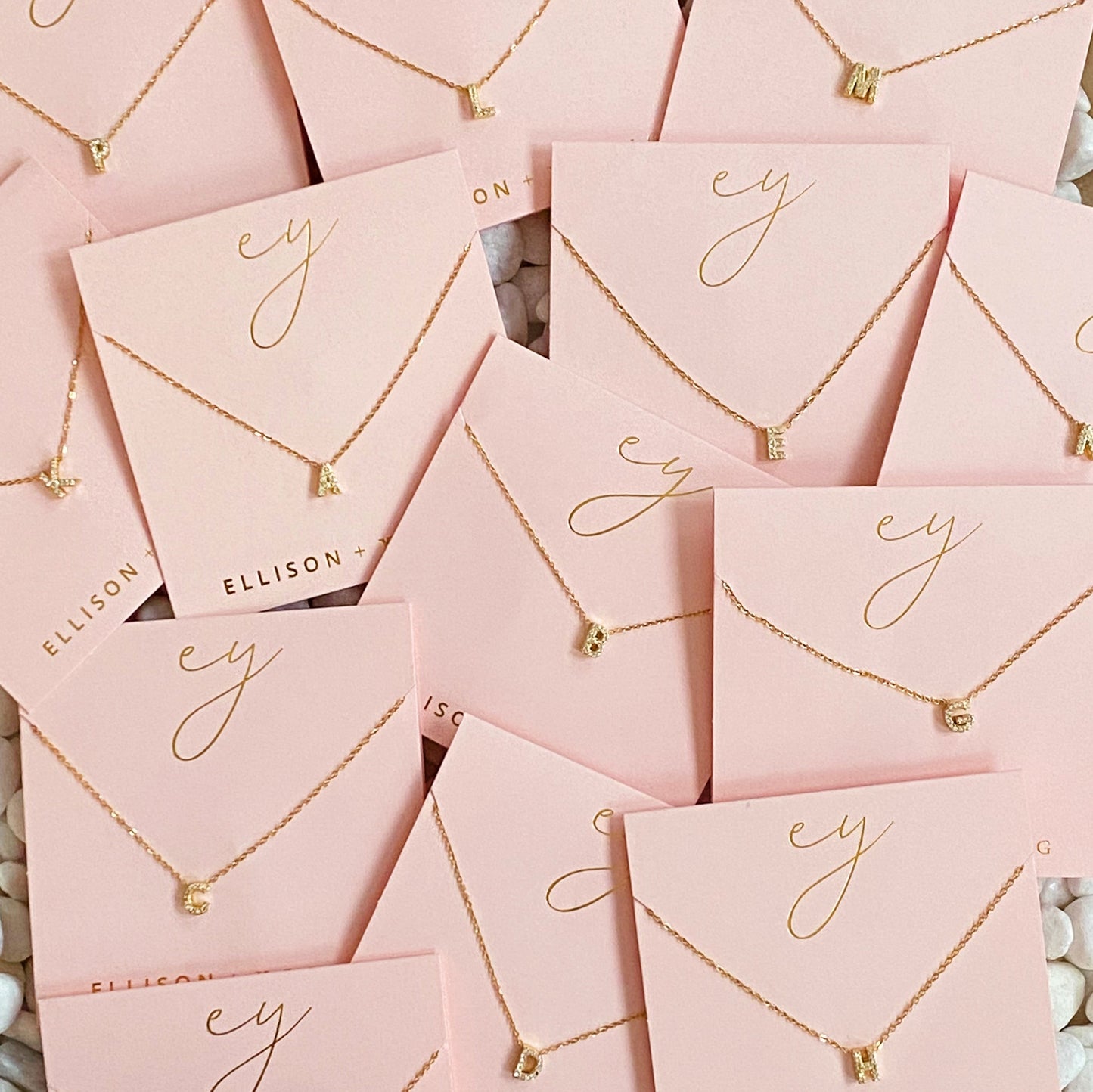 Mini Keepsake Initial Necklace by Ellisonyoung.com