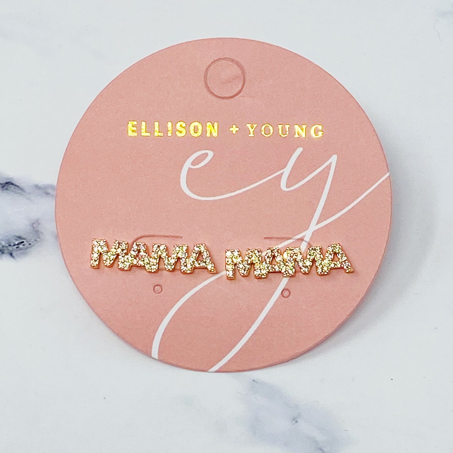 Mama Stud Earrings by Ellisonyoung.com
