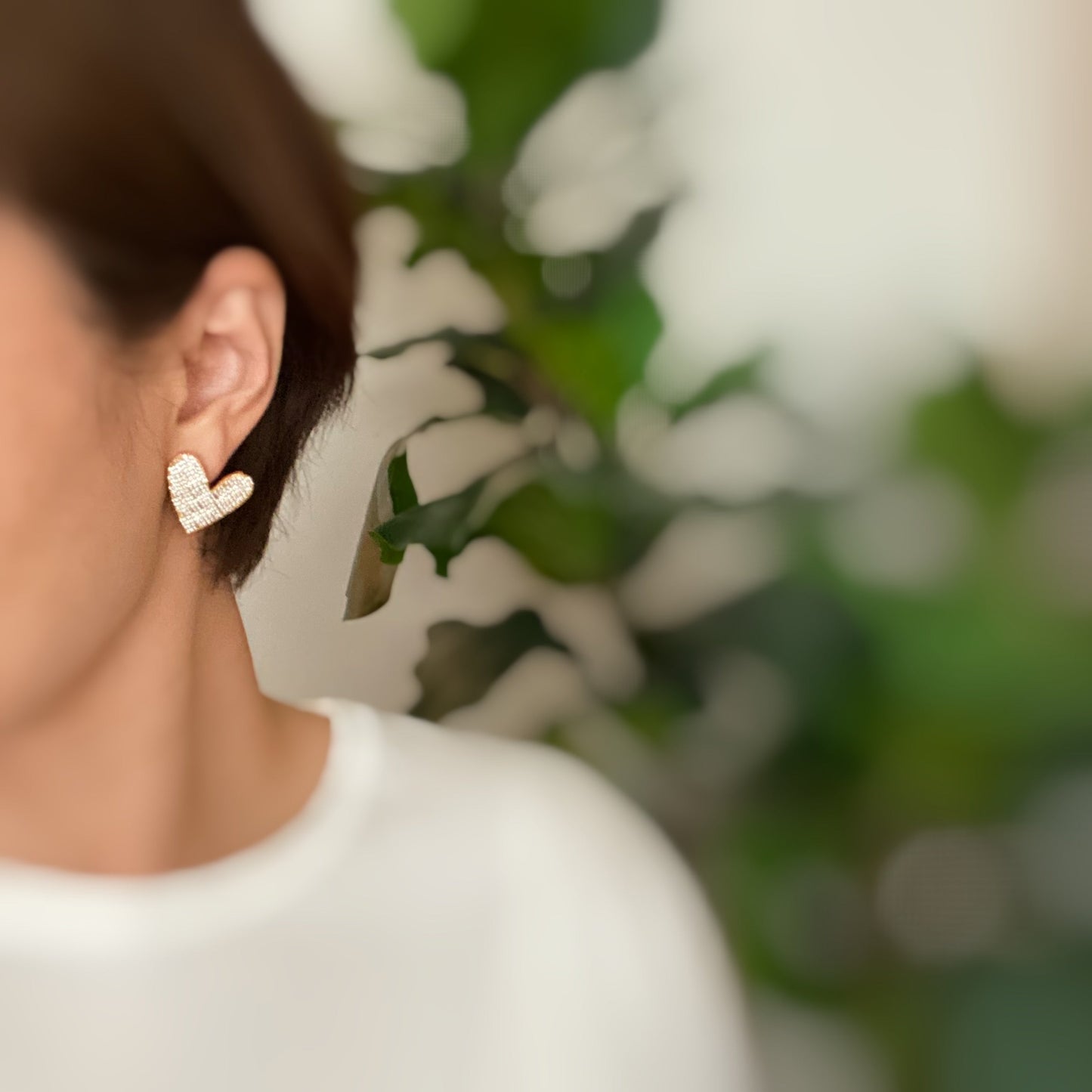 Lara Land Heart Earrings by Ellisonyoung.com