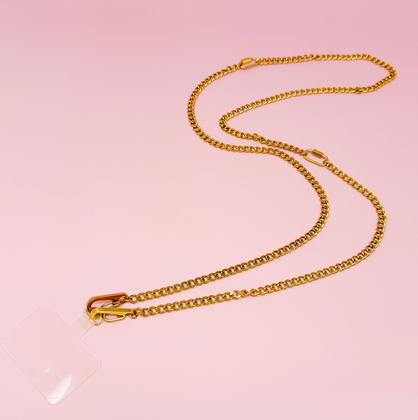 Golden Chain Multi Function Phone Lanyard by Ellisonyoung.com