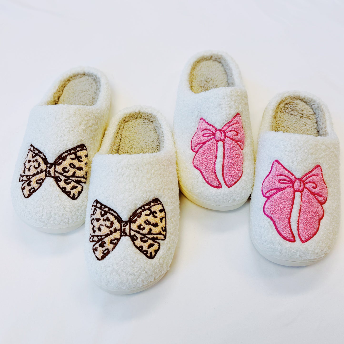 Emily Bow Cozy Lounge Slippers by Ellisonyoung.com