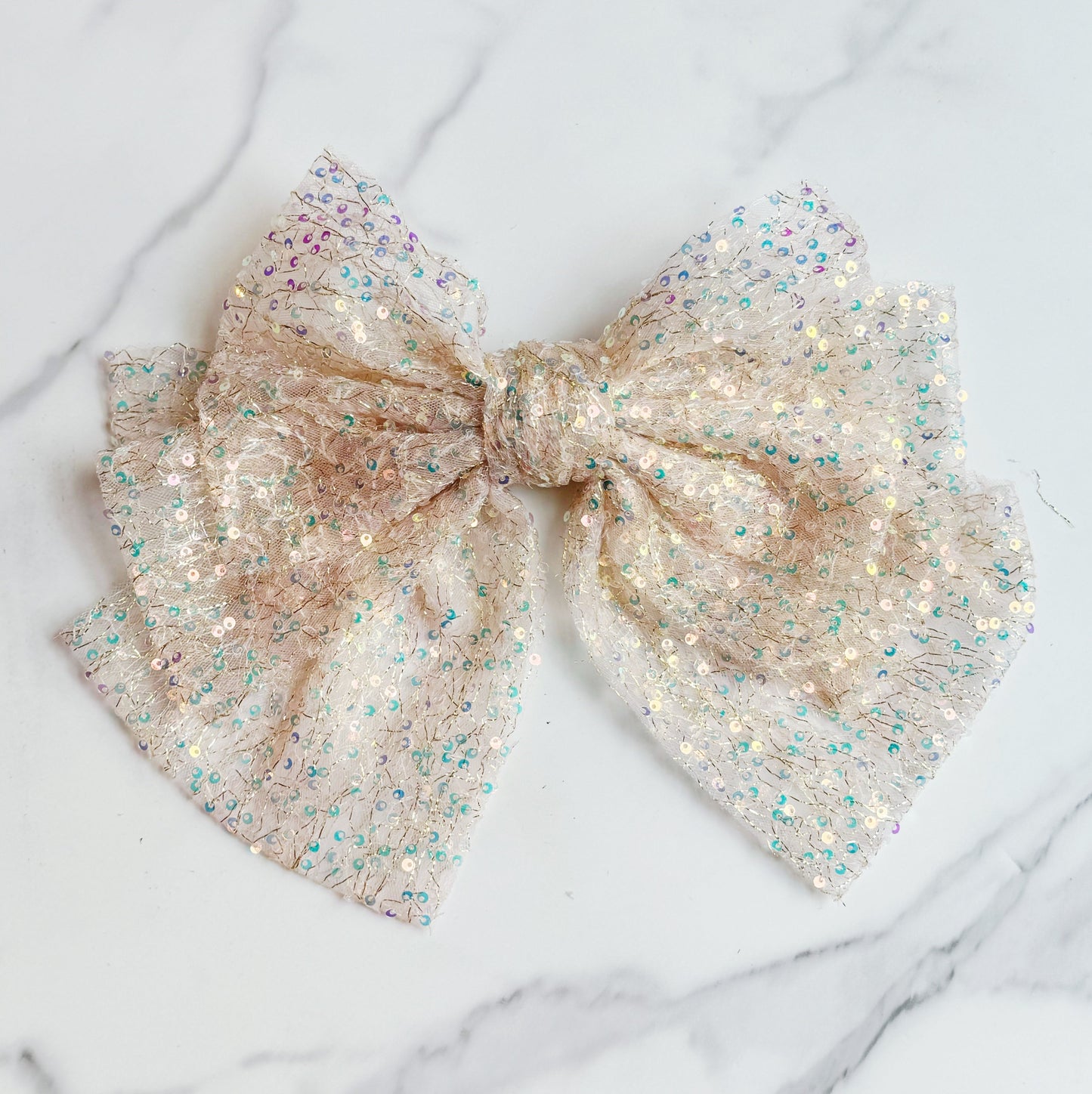 Shimmer Lover Bow Hair Clip by Ellisonyoung.com