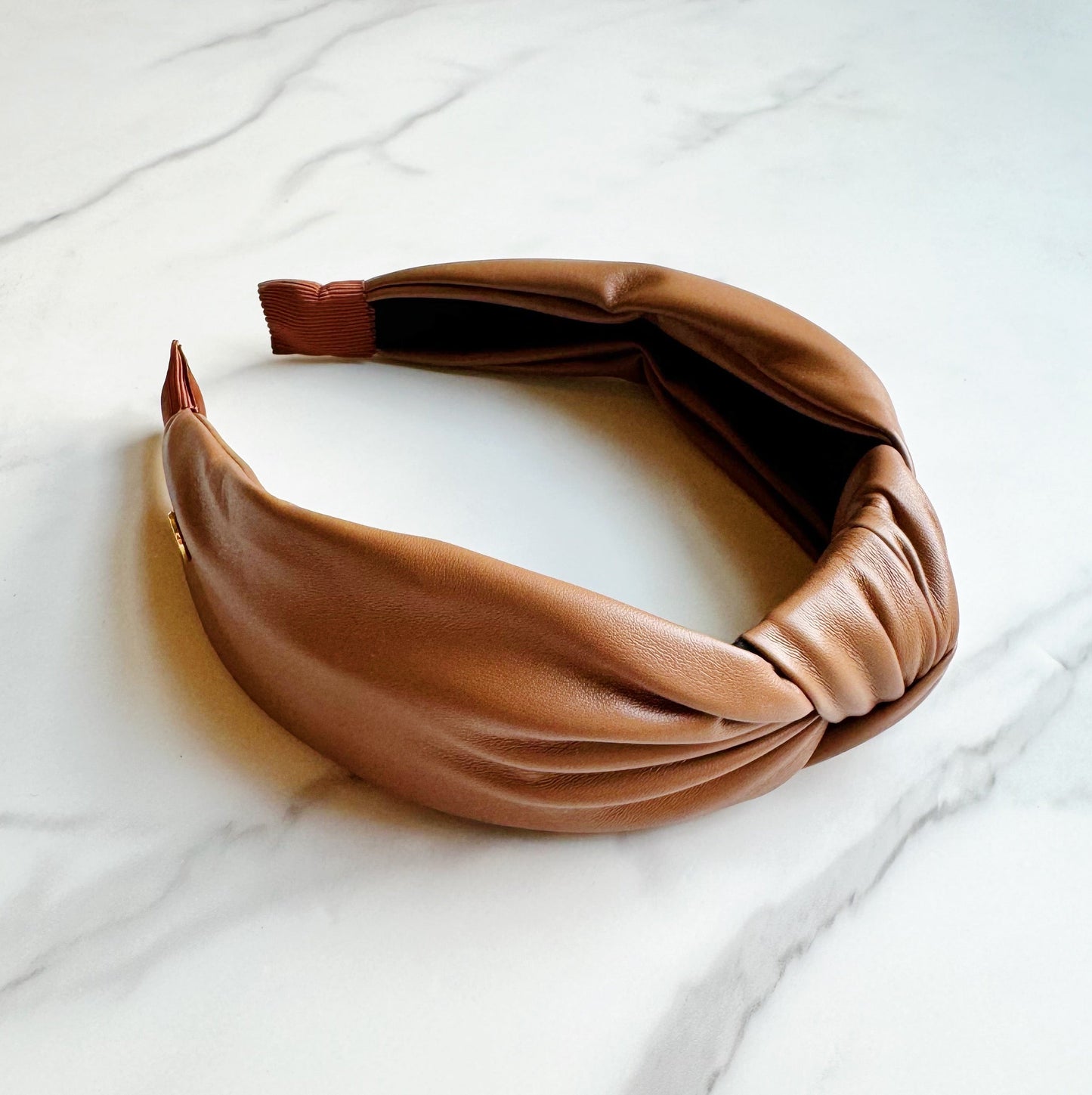 Leather Better Knotted Headband by Ellisonyoung.com